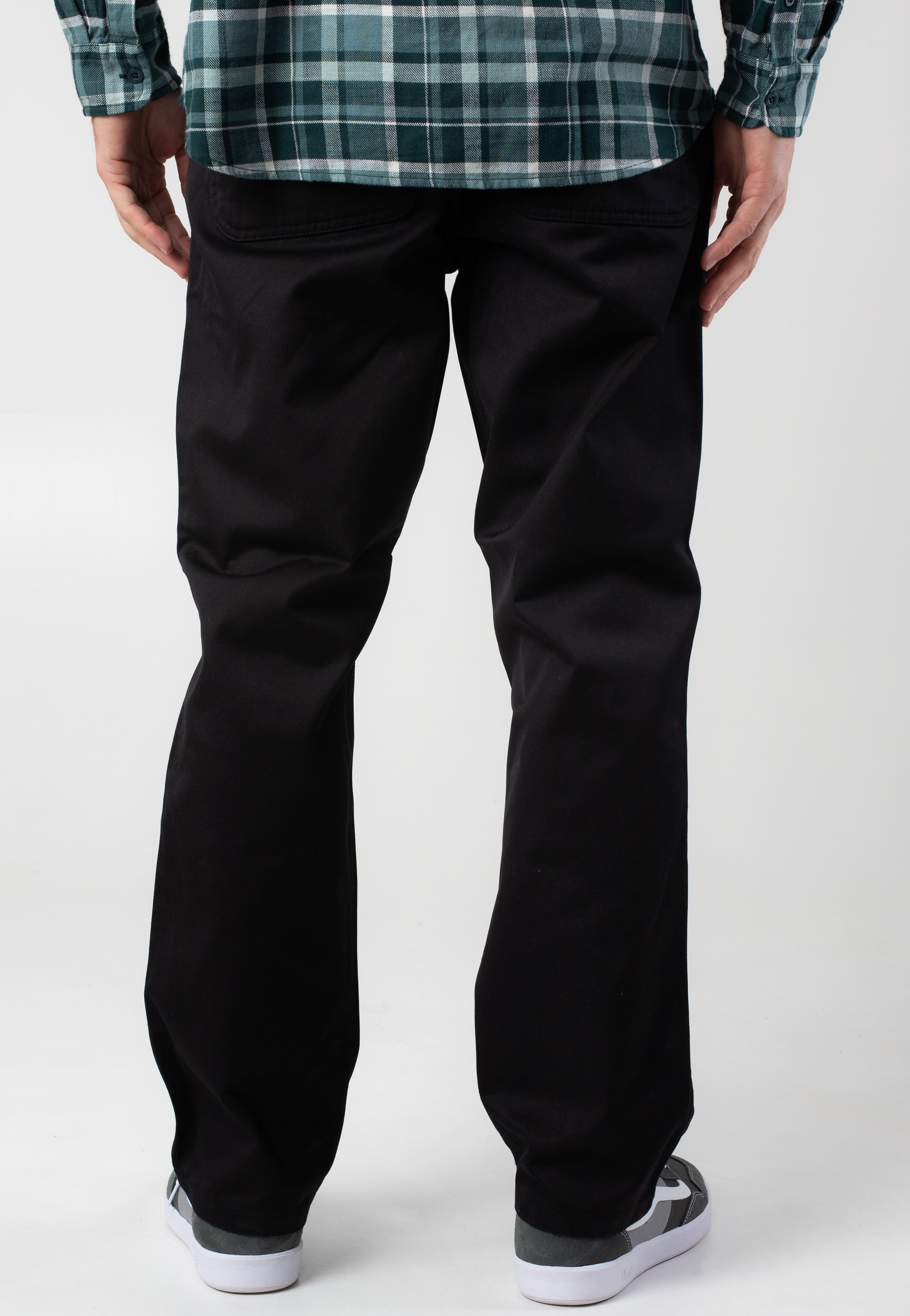 Carhartt WIP - Simple Rinsed Black - Pants | Men-Image