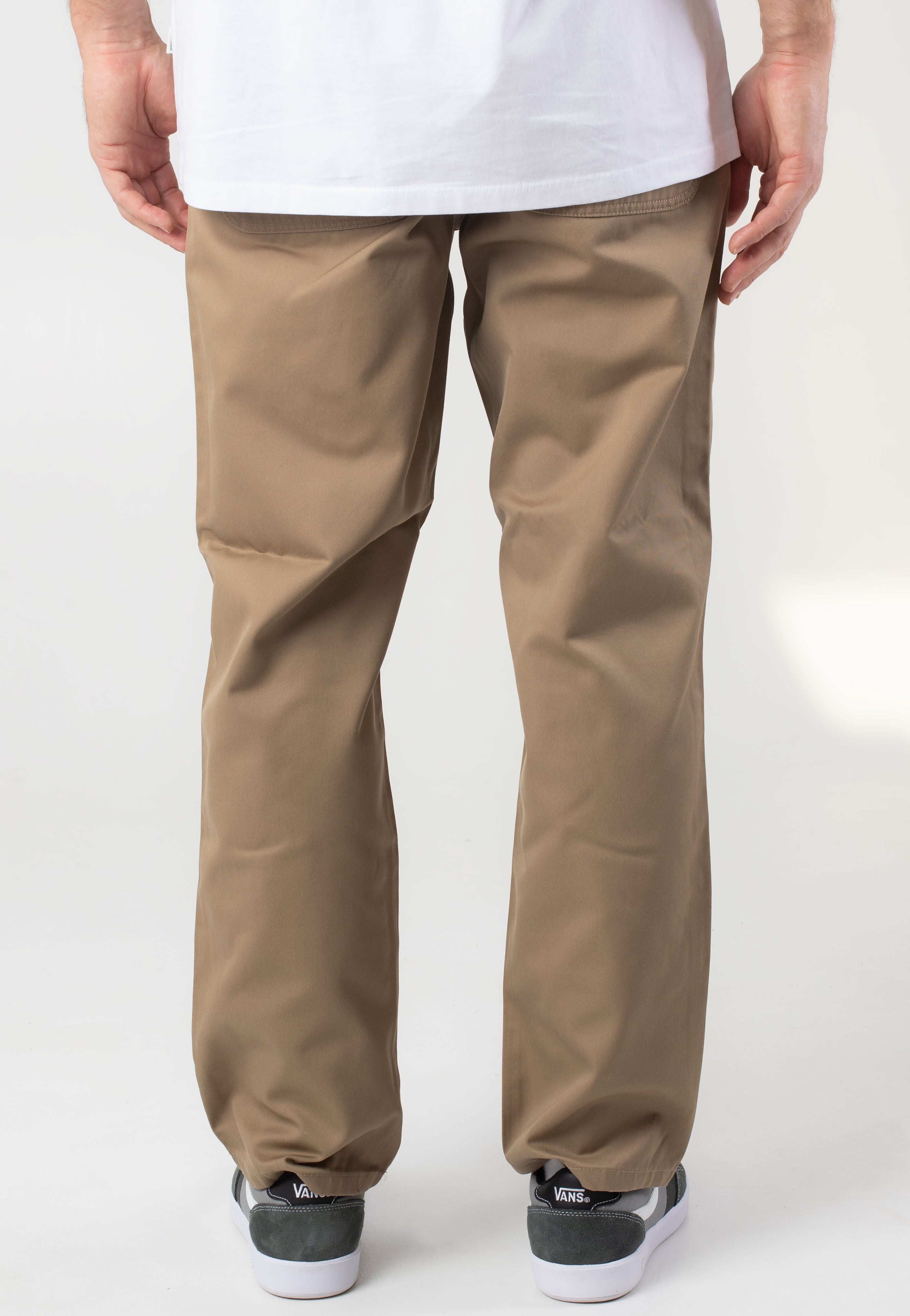 Carhartt WIP - Simple Rinsed Leather - Pants | Men-Image