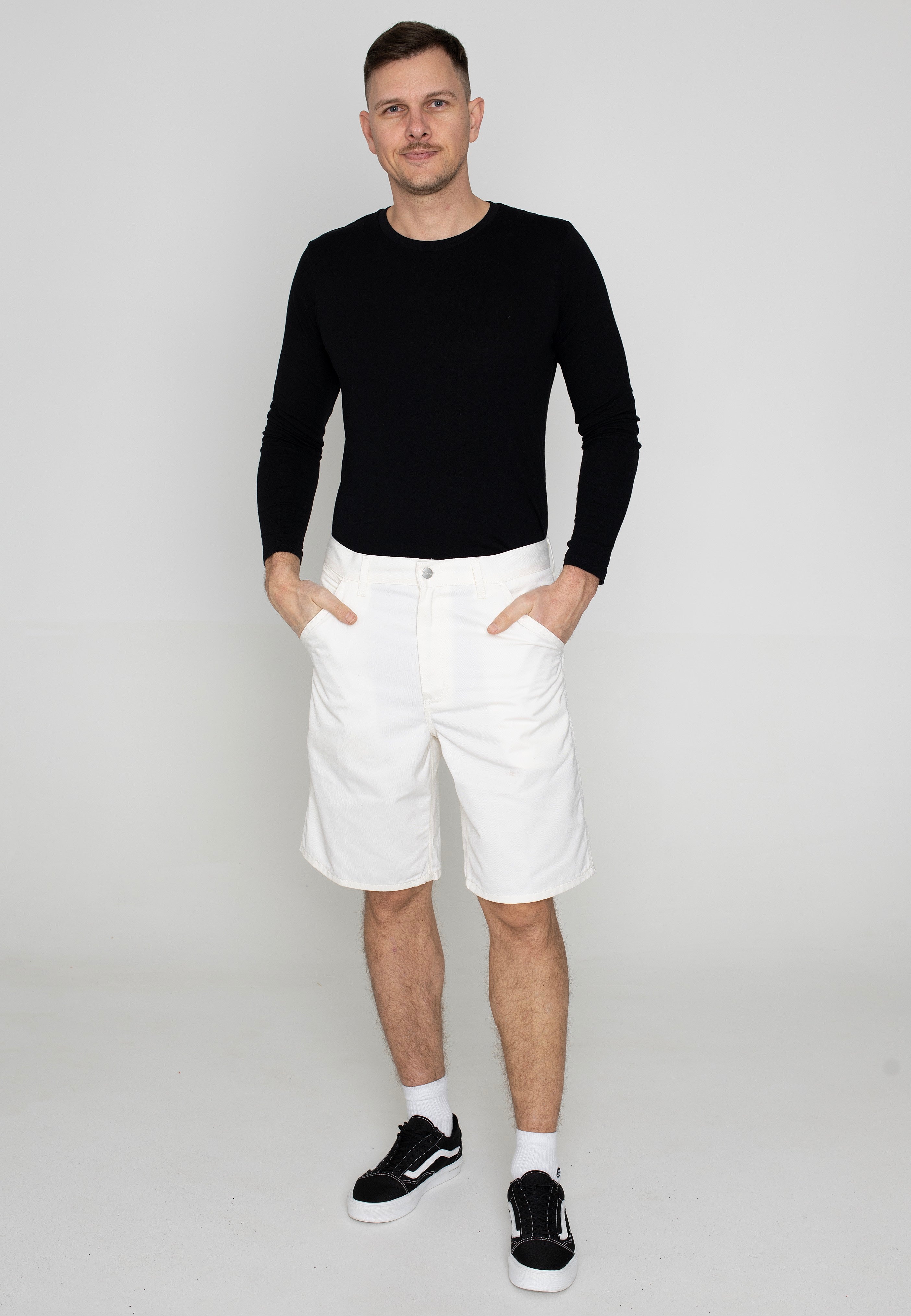 Carhartt WIP - Simple Rinsed Wax - Shorts | Men-Image