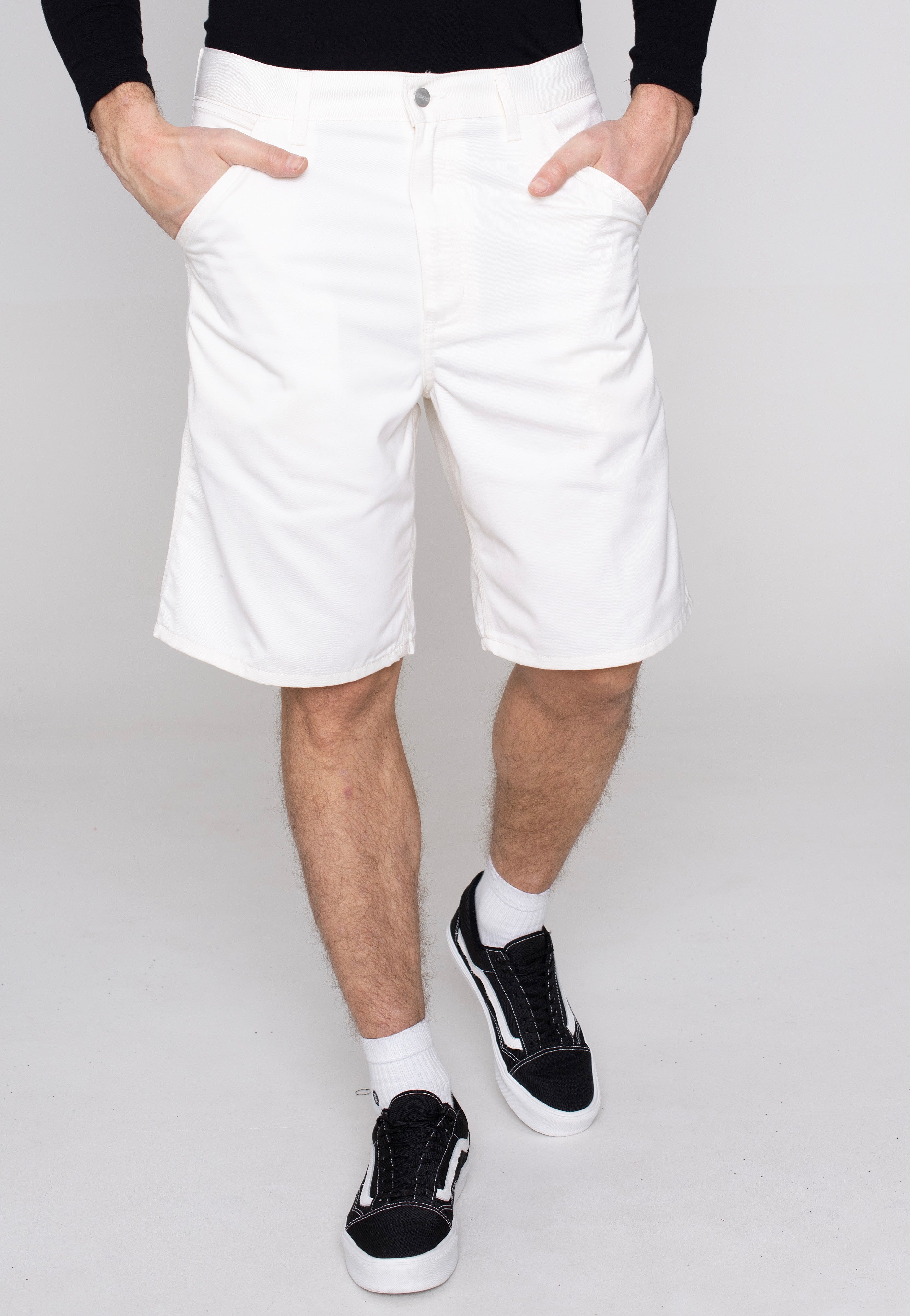 Carhartt WIP - Simple Rinsed Wax - Shorts | Men-Image