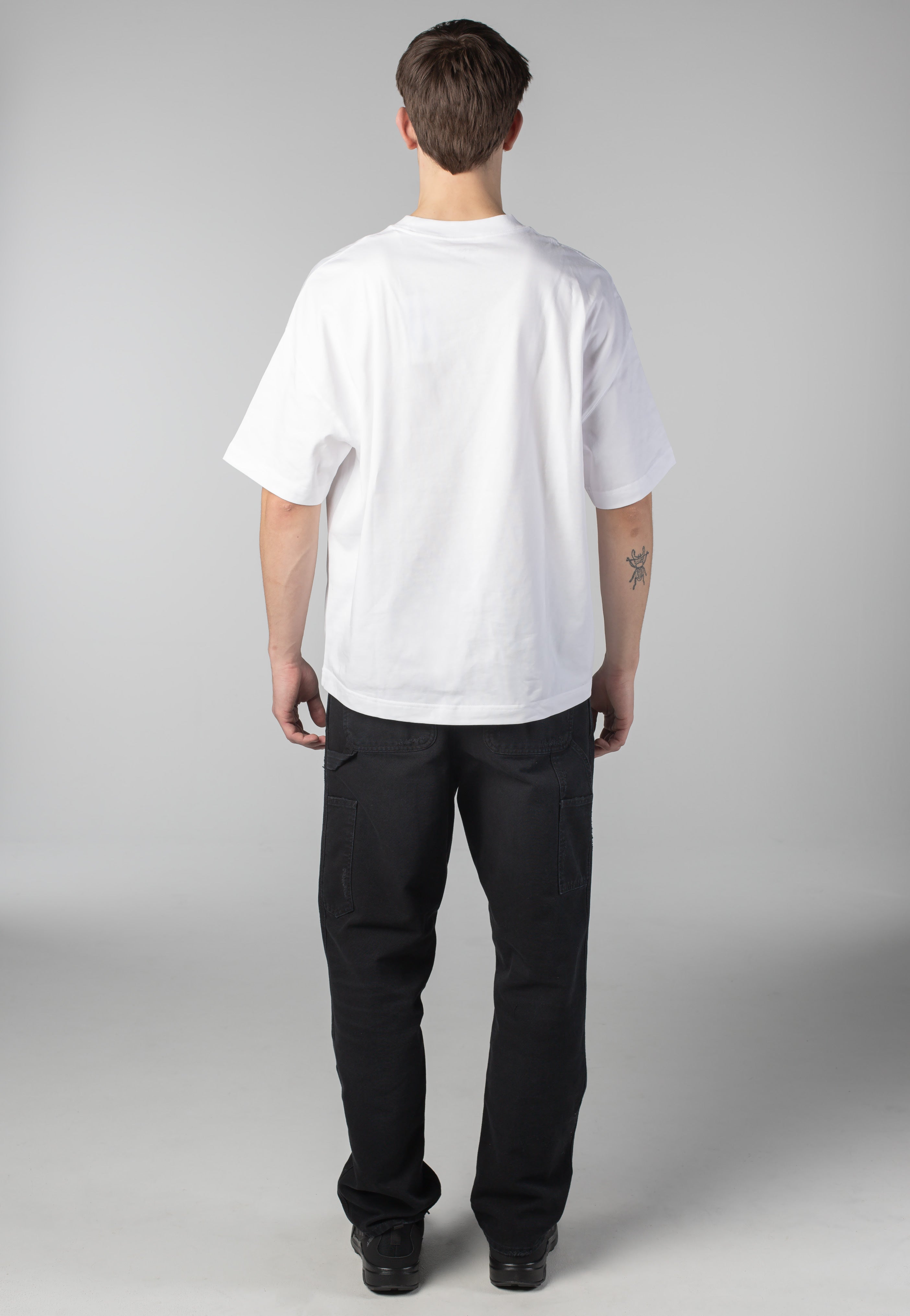 Carhartt WIP - Single Knee Grind Wash Black - Pants | Men-Image