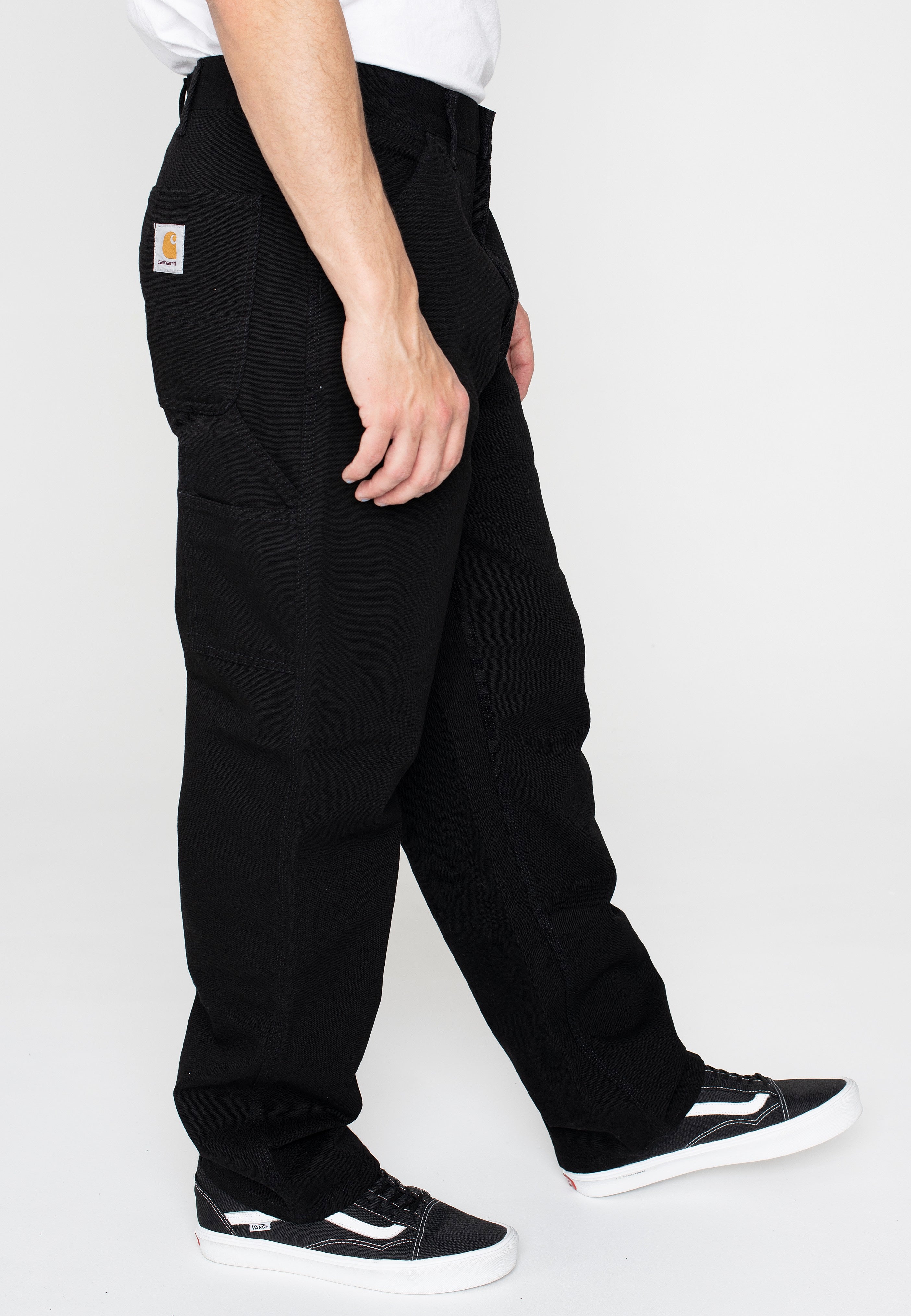 Carhartt WIP - Single Knee Rinsed Black - Pants | Impericon