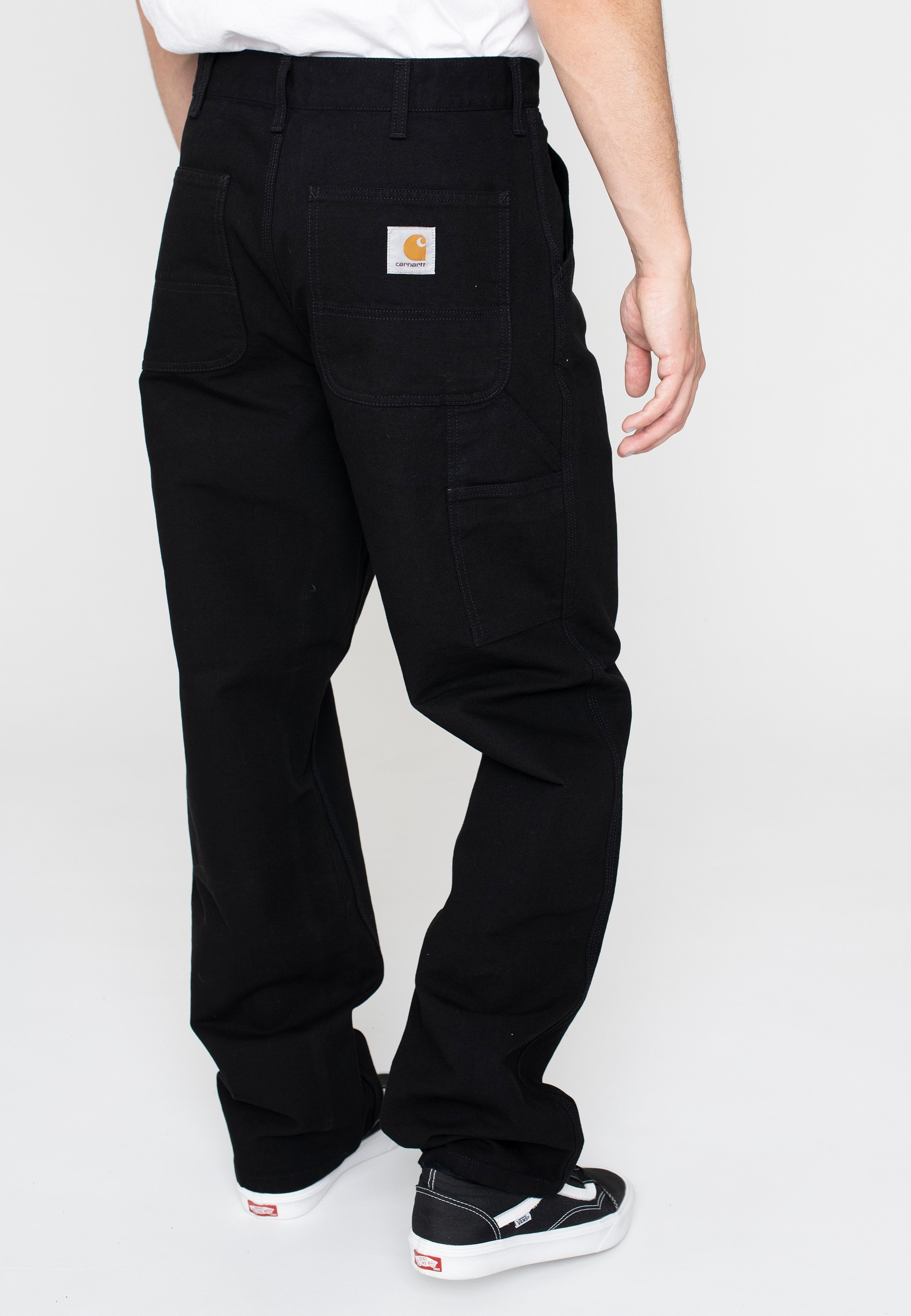 Carhartt WIP - Single Knee Rinsed Black - Pants | Impericon