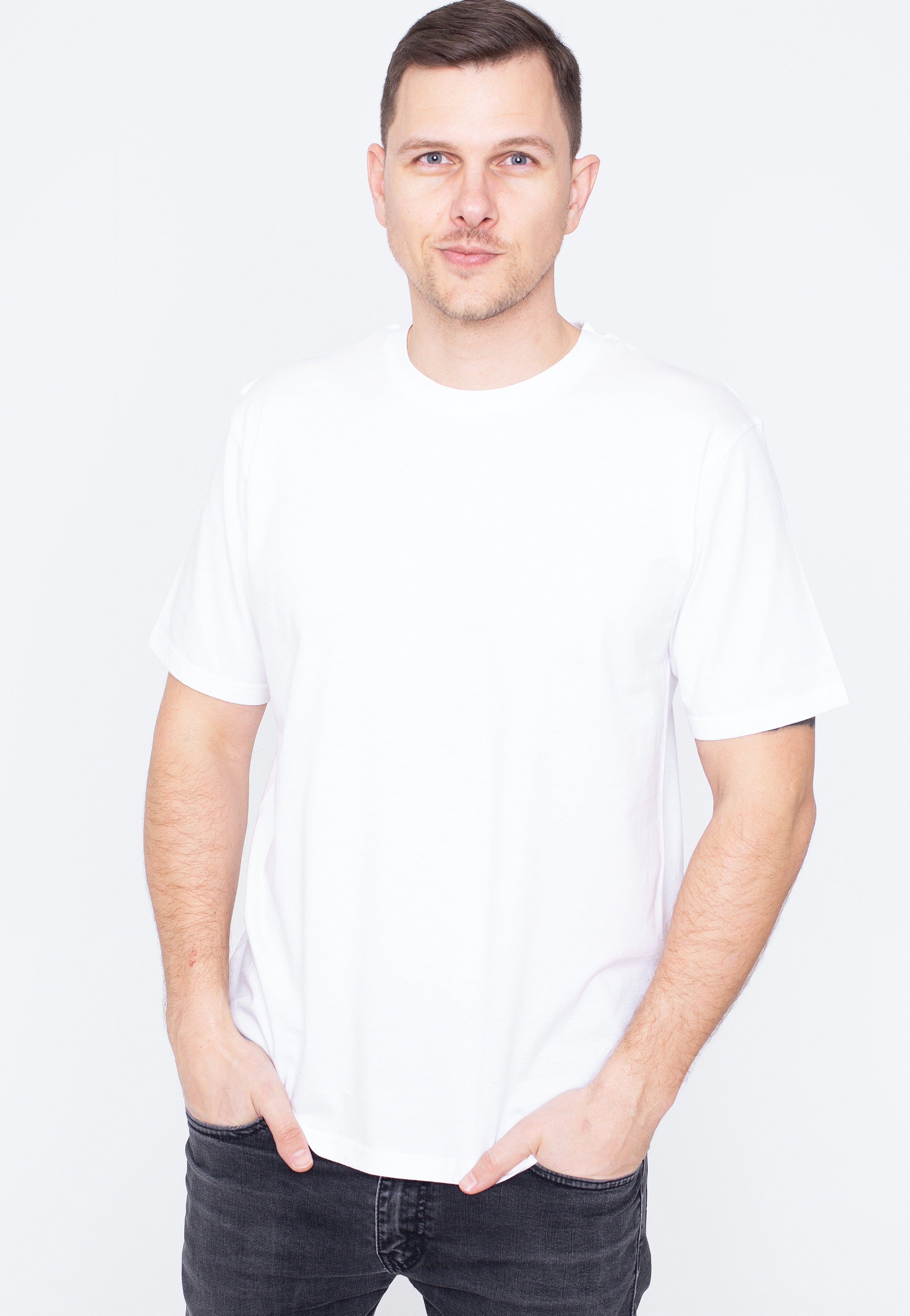 Carhartt WIP - Standard Crew Neck Pack Of 2 White/White - T-Shirt | Men-Image