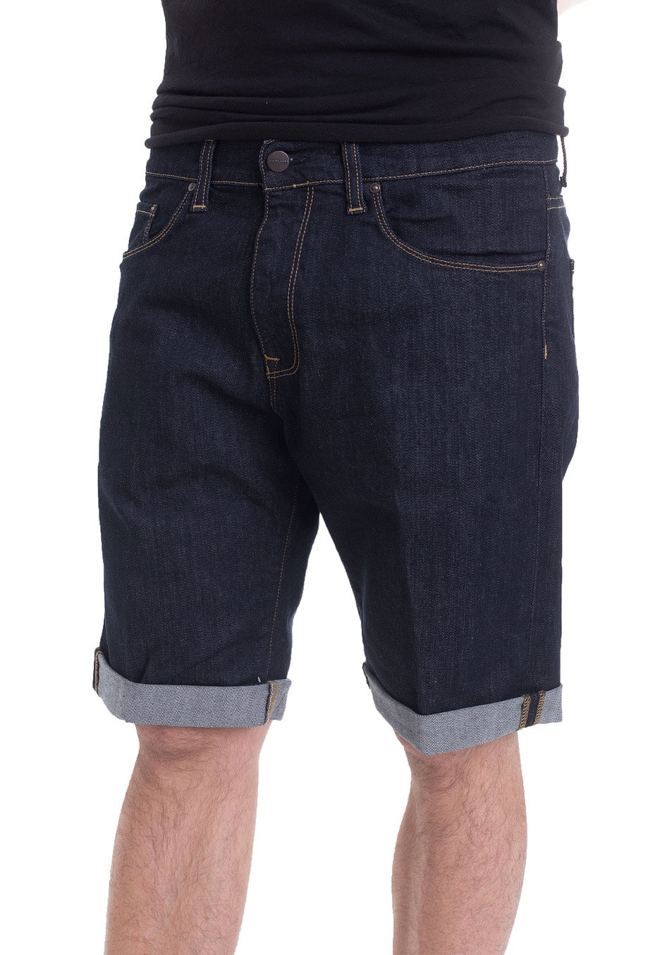 Carhartt WIP - Swell Spicer Blue One Wash - Shorts | Men-Image