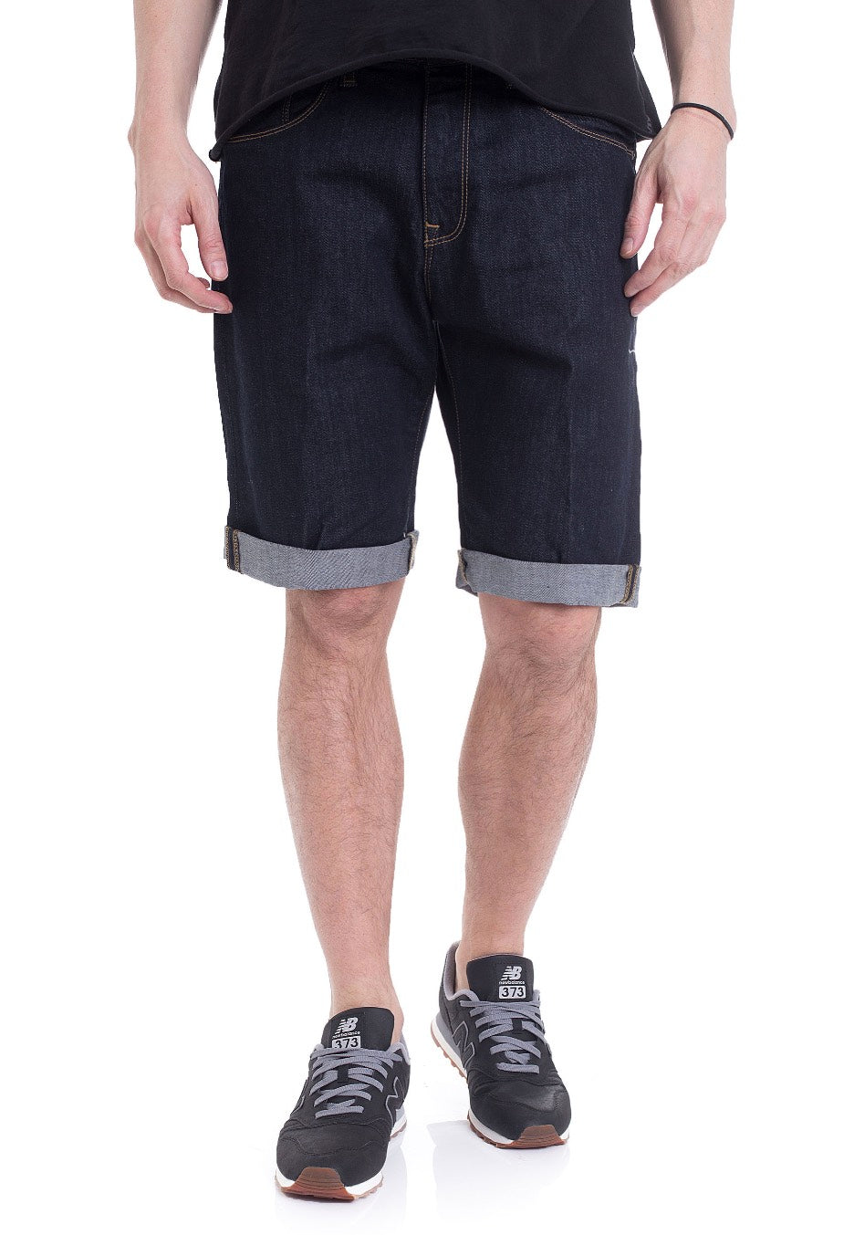 Carhartt WIP - Swell Spicer Blue One Wash - Shorts | Men-Image