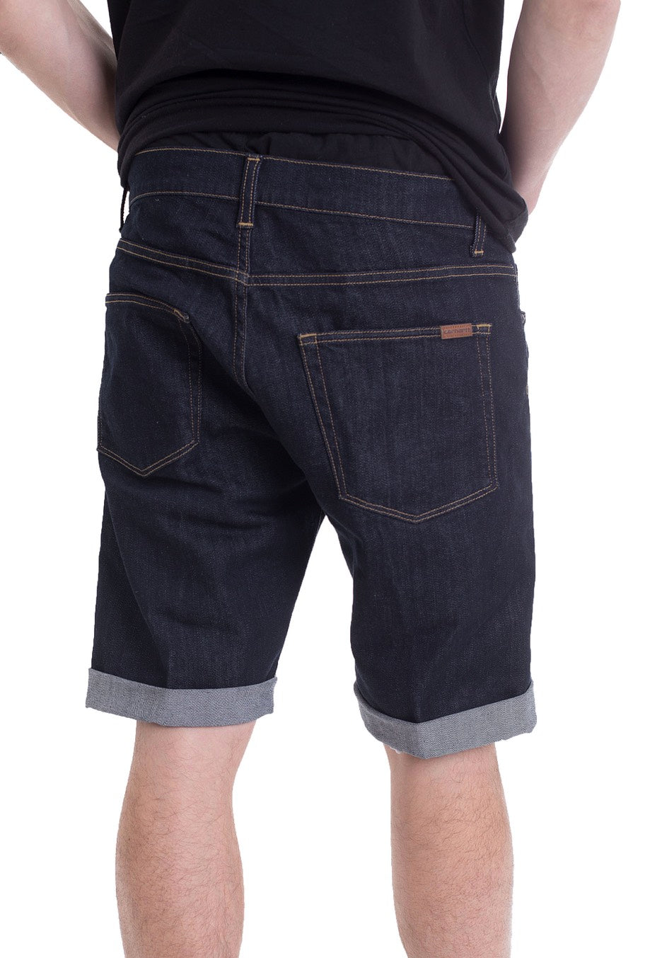 Carhartt WIP - Swell Spicer Blue One Wash - Shorts | Men-Image