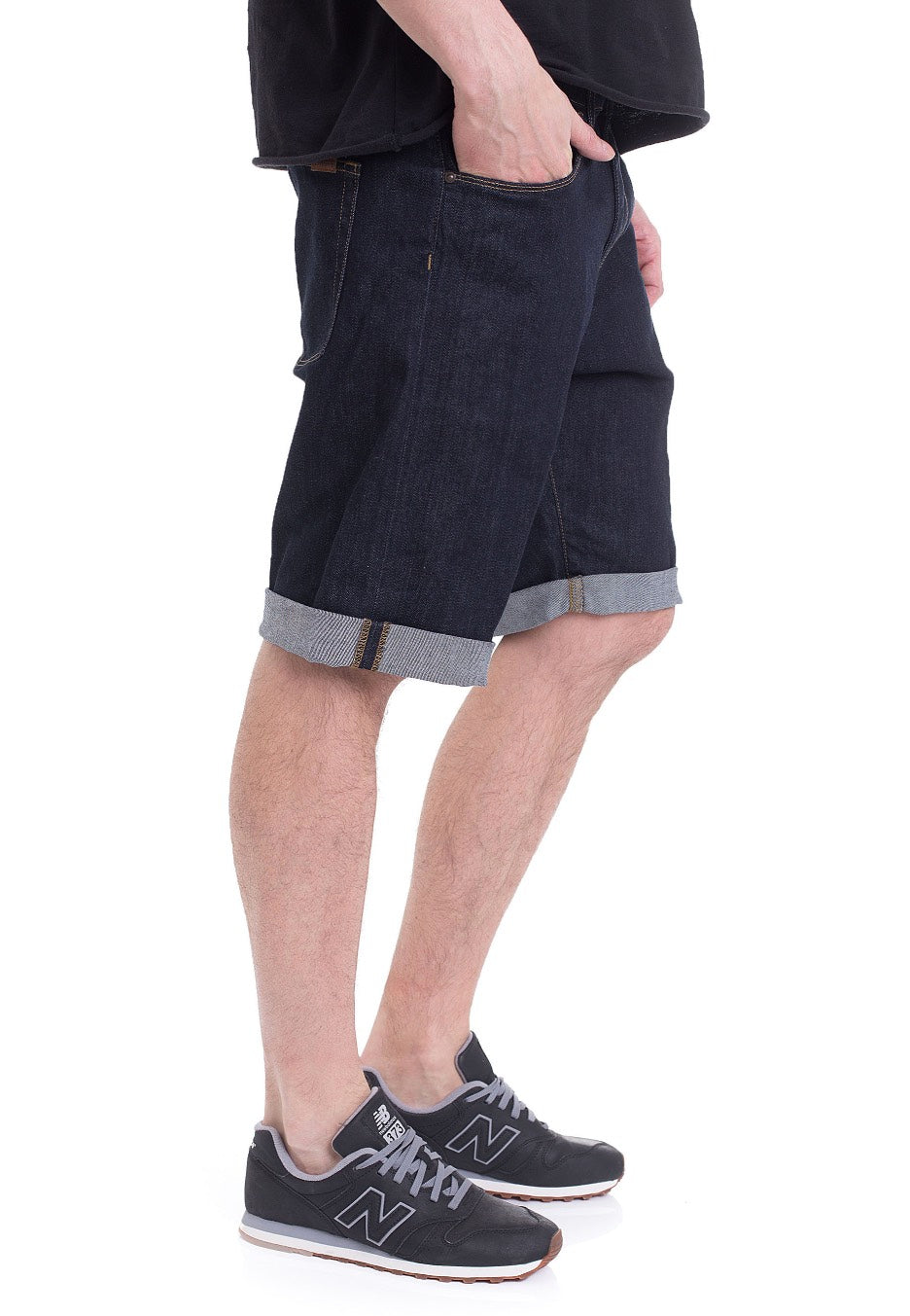 Carhartt WIP - Swell Spicer Blue One Wash - Shorts | Men-Image