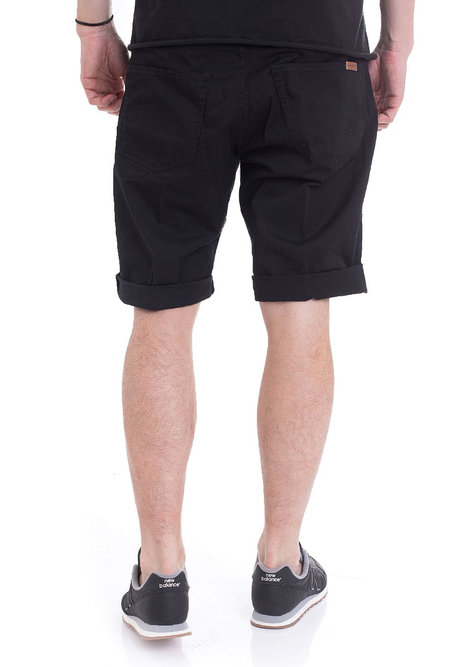 Carhartt WIP - Swell Witchita Black Rinsed - Shorts | Men-Image