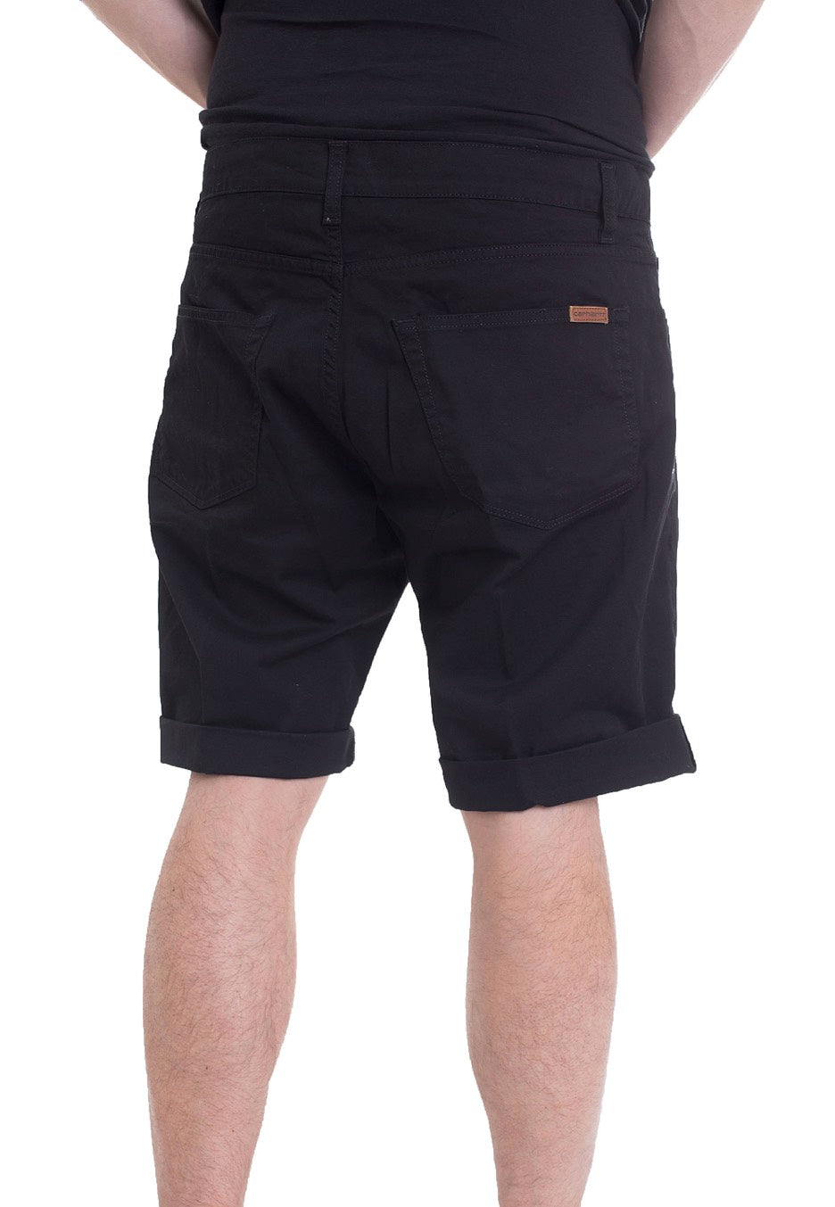 Carhartt WIP - Swell Witchita Black Rinsed - Shorts | Men-Image