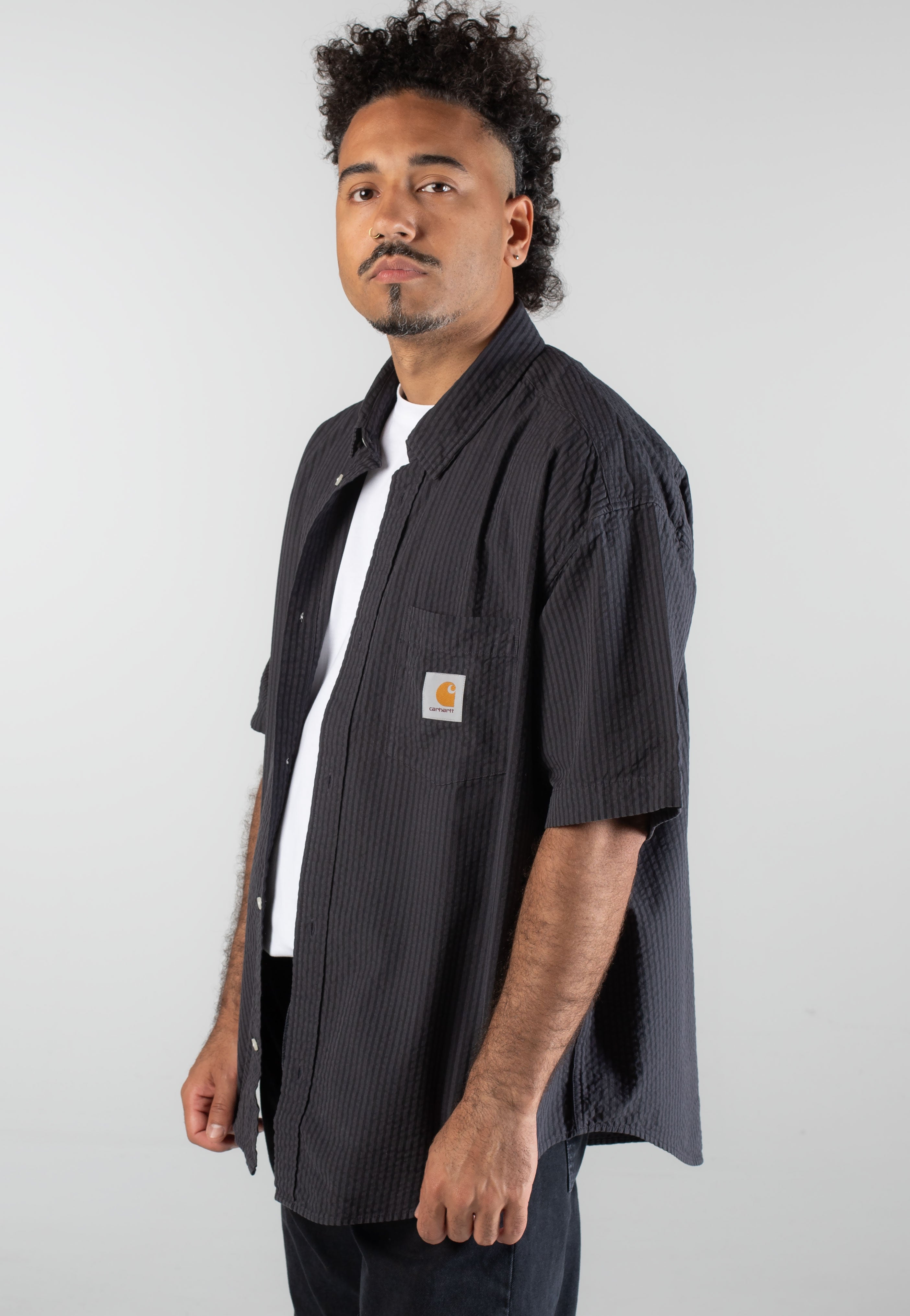 Carhartt WIP - Toland Toland Stripe/Black - Shirt | Impericon