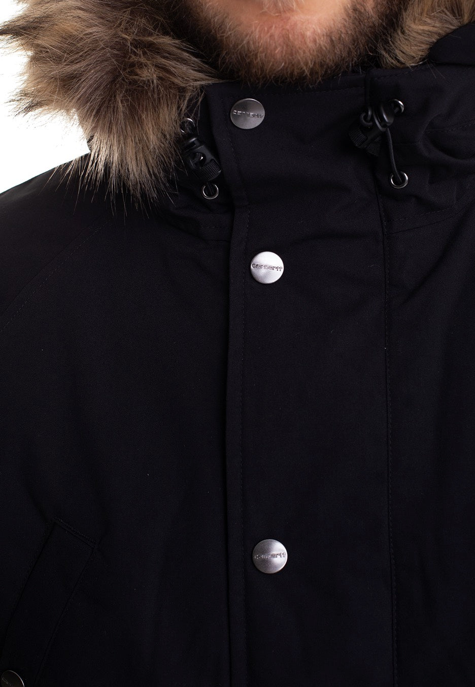 Carhartt WIP - Trapper Black - Jacket | Men-Image