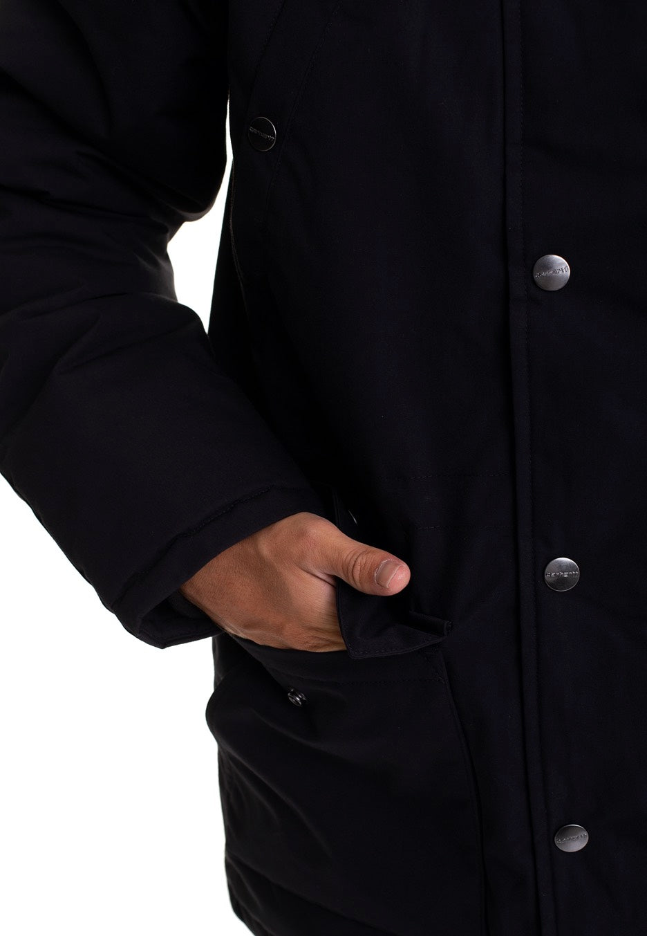 Carhartt WIP - Trapper Black - Jacket | Men-Image