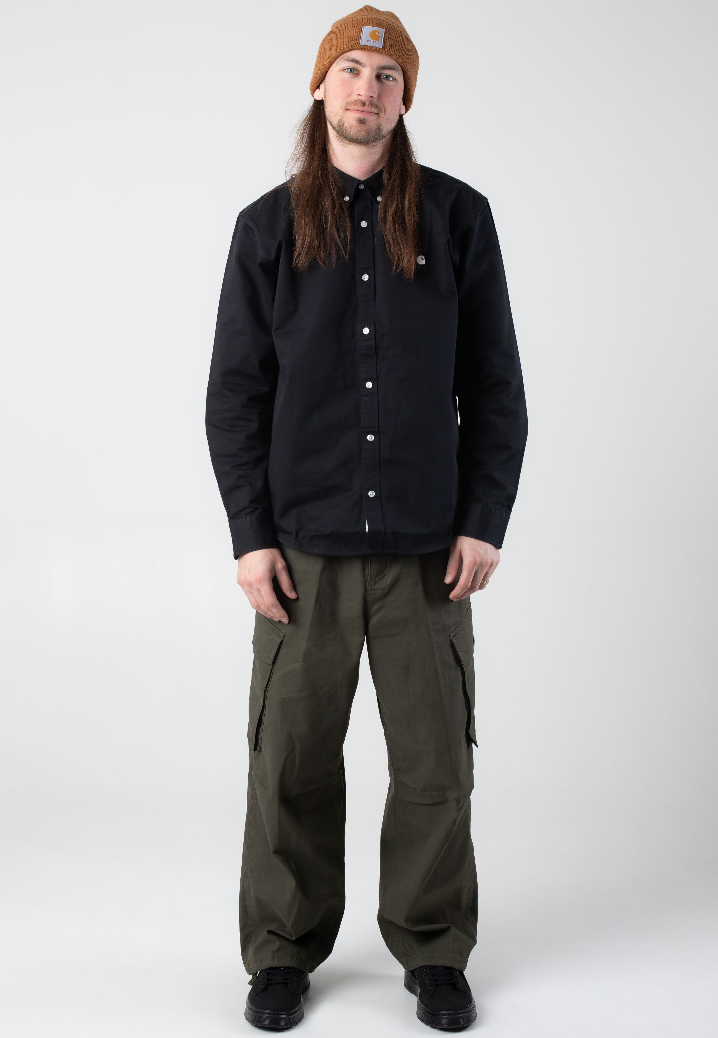 Carhartt WIP - Unit Stone Washed Turtle - Pants | Men-Image