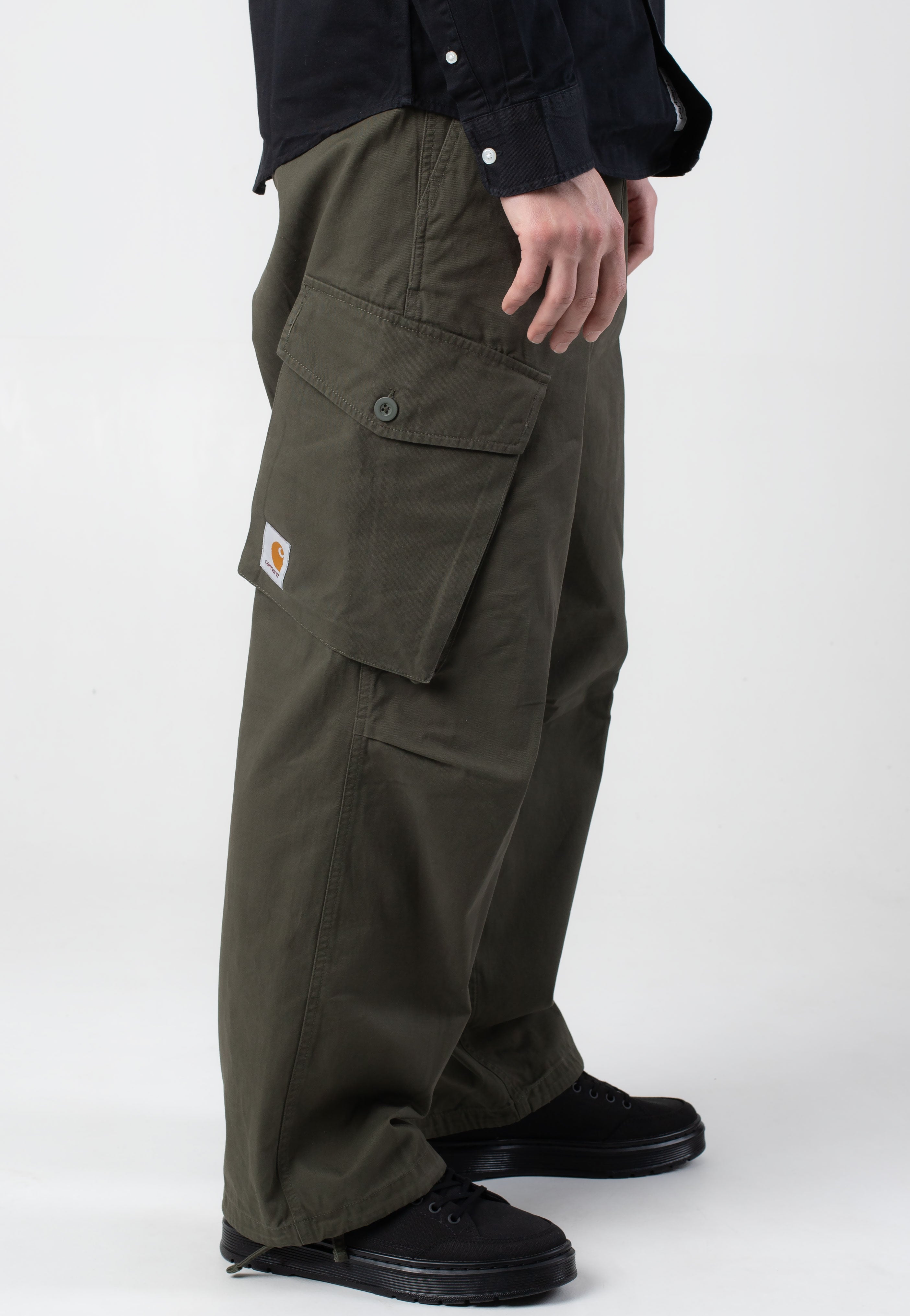 Carhartt WIP - Unit Stone Washed Turtle - Pants | Men-Image