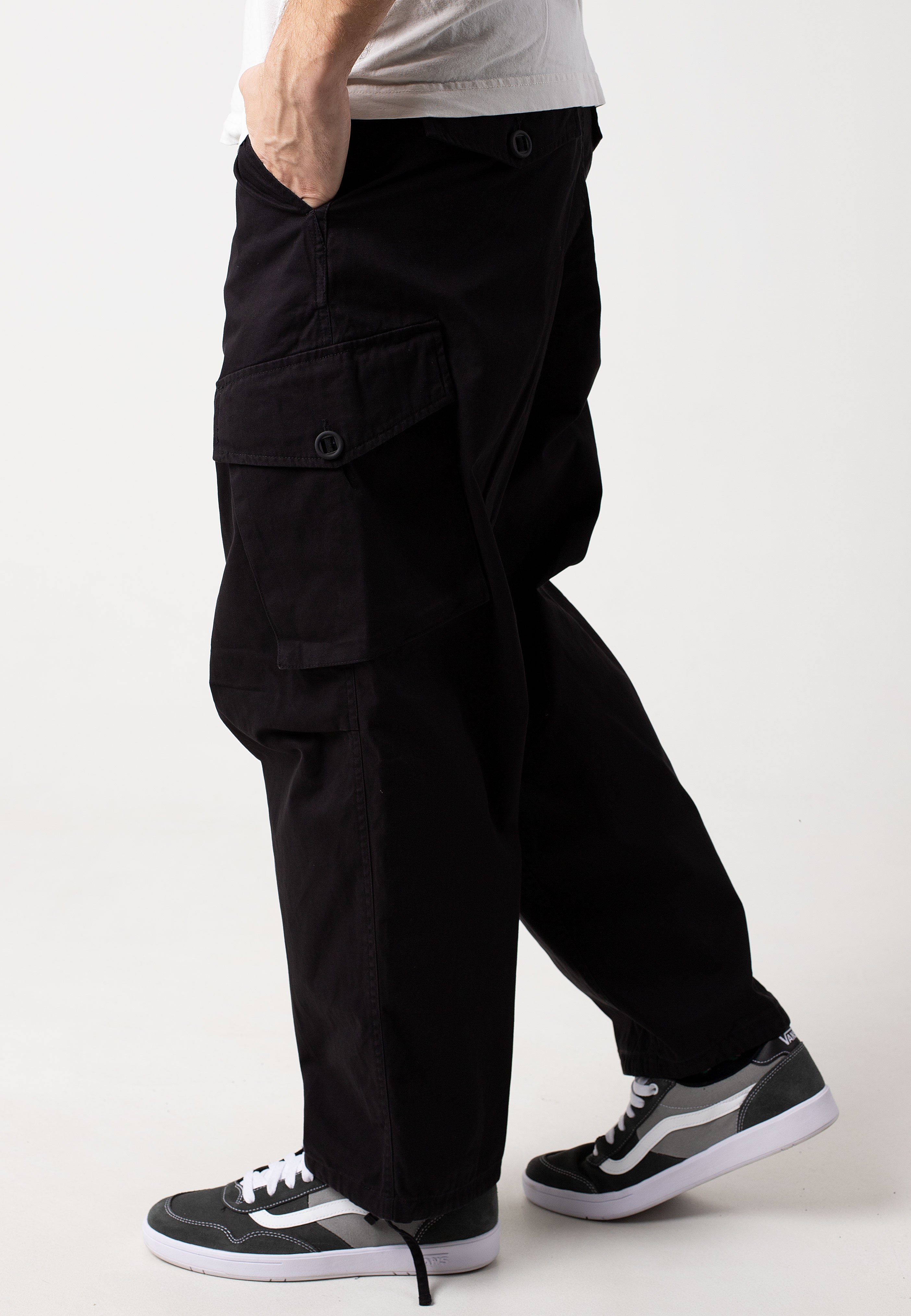 Carhartt WIP - Unity Heavy Enzyme Wash Black - Pants | Men-Image