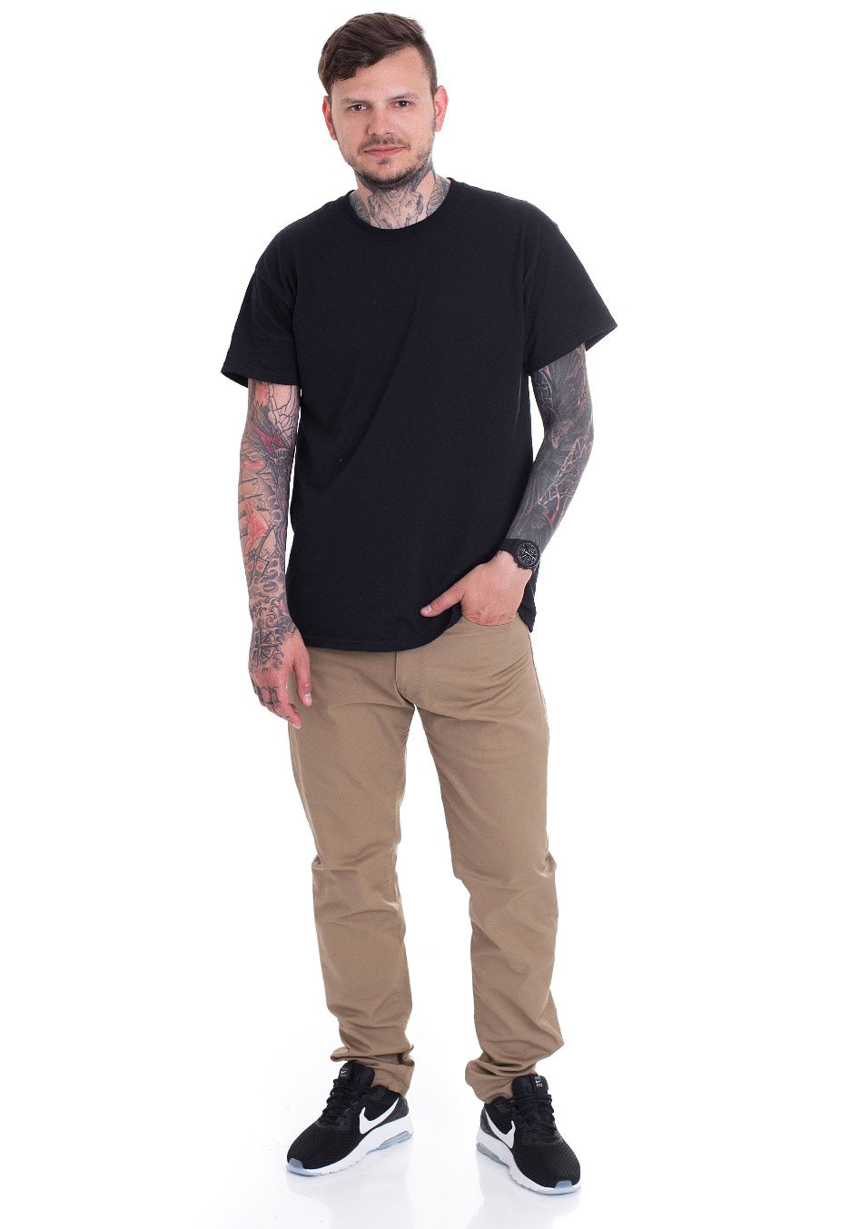 Carhartt WIP - Vicious Lamar Leather Rinsed - Jeans | Men-Image