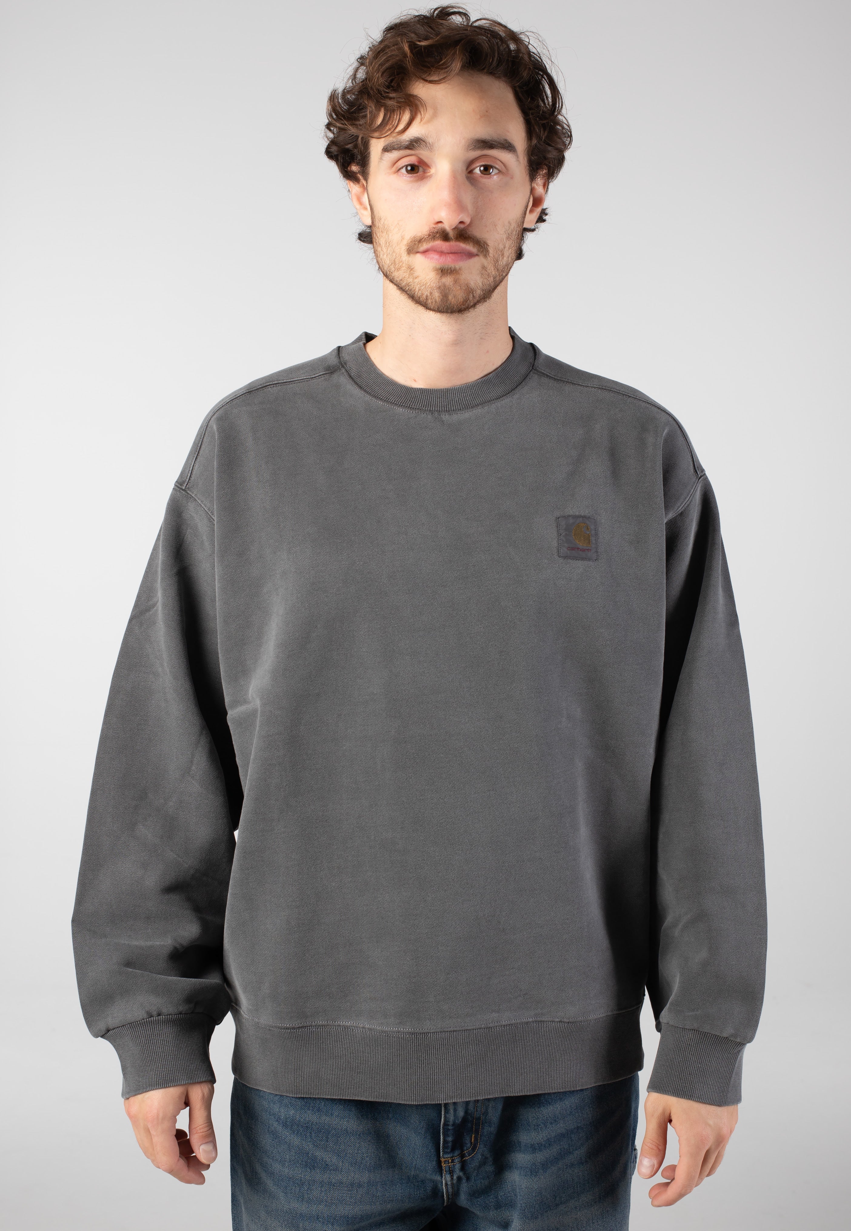 Carhartt WIP - Vista Garment Dyed Black - Sweater | Men-Image