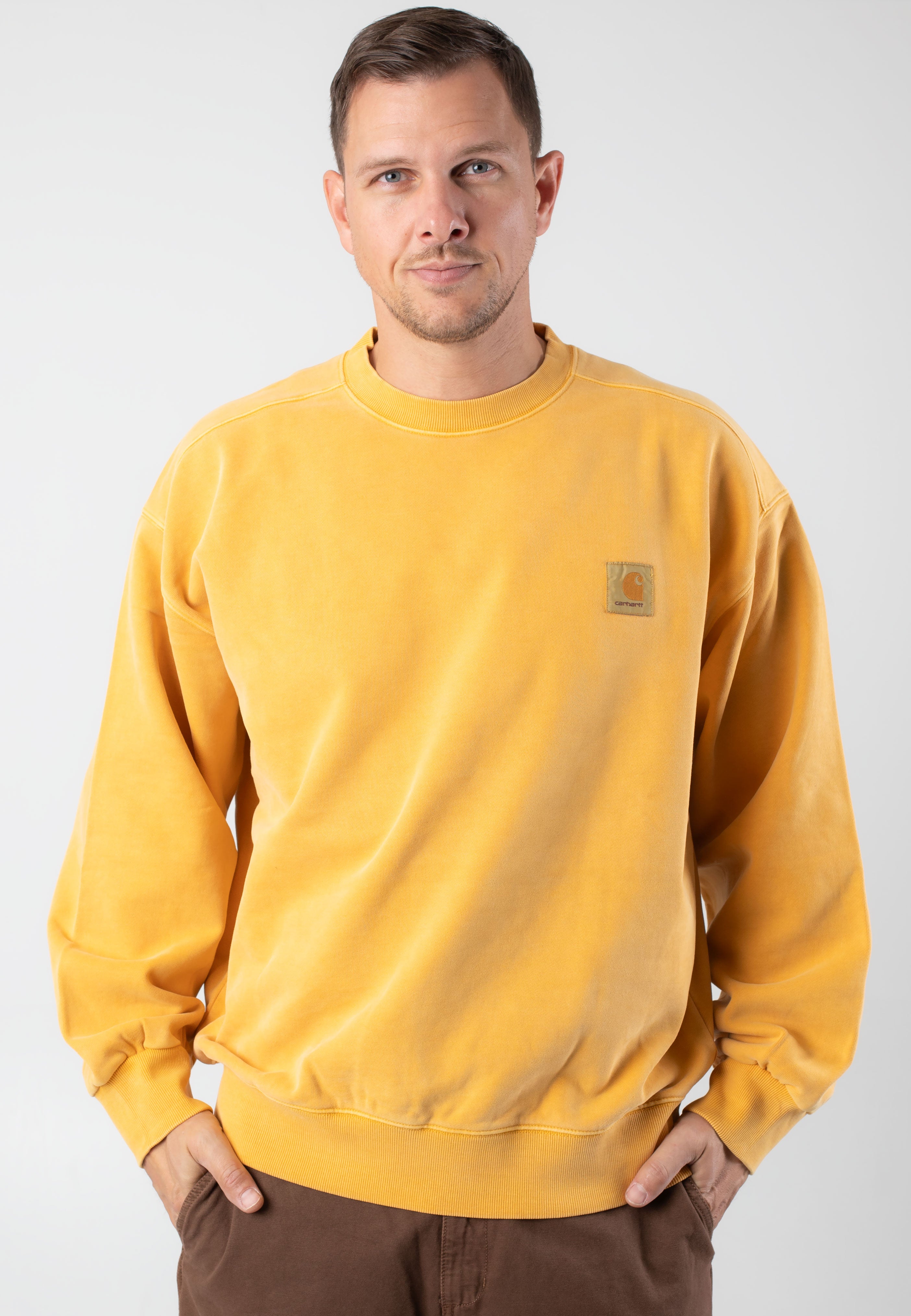 Carhartt WIP - Vista Garment Dyed Winter Spice - Sweater | Men-Image