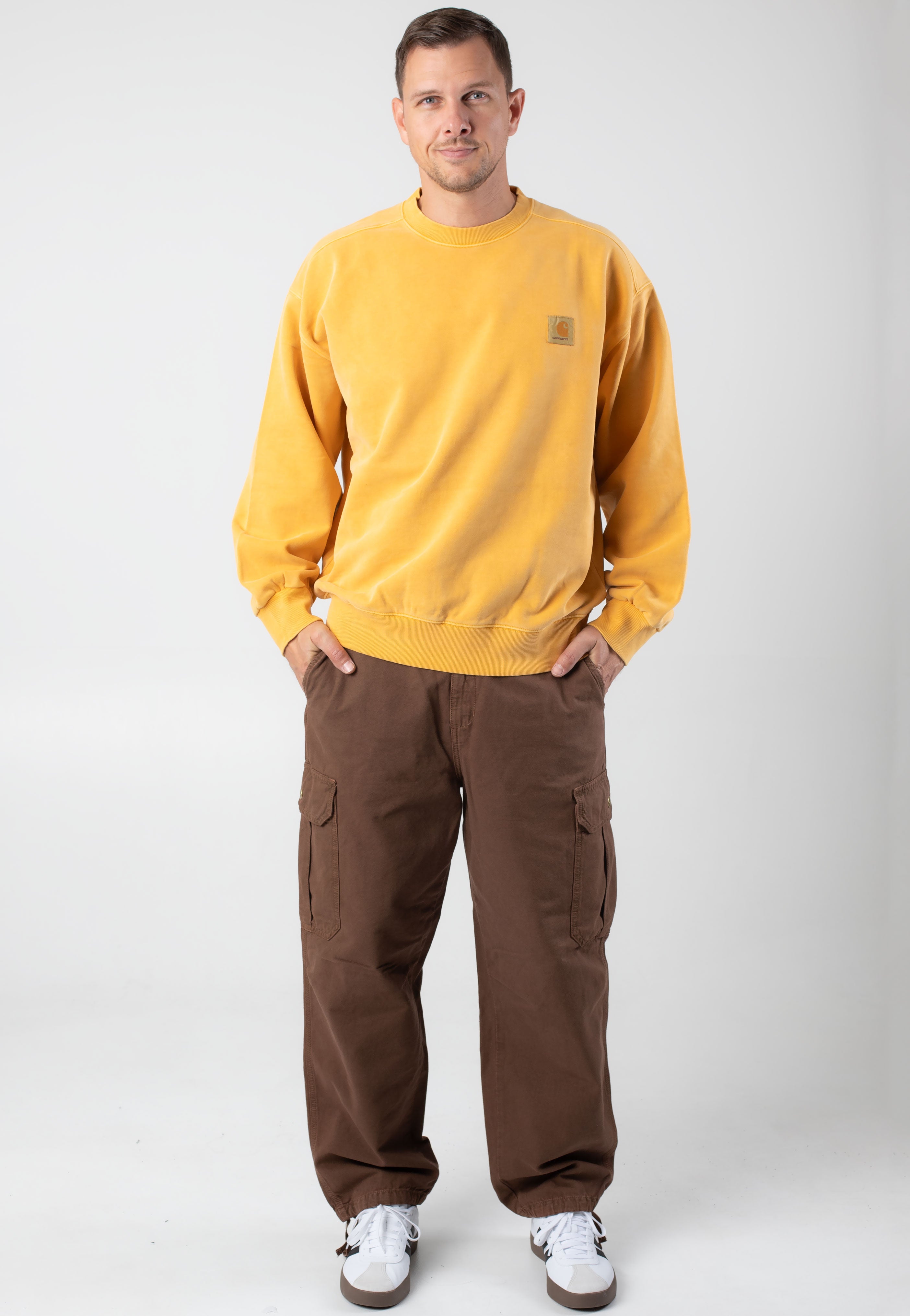 Carhartt WIP - Vista Garment Dyed Winter Spice - Sweater | Men-Image