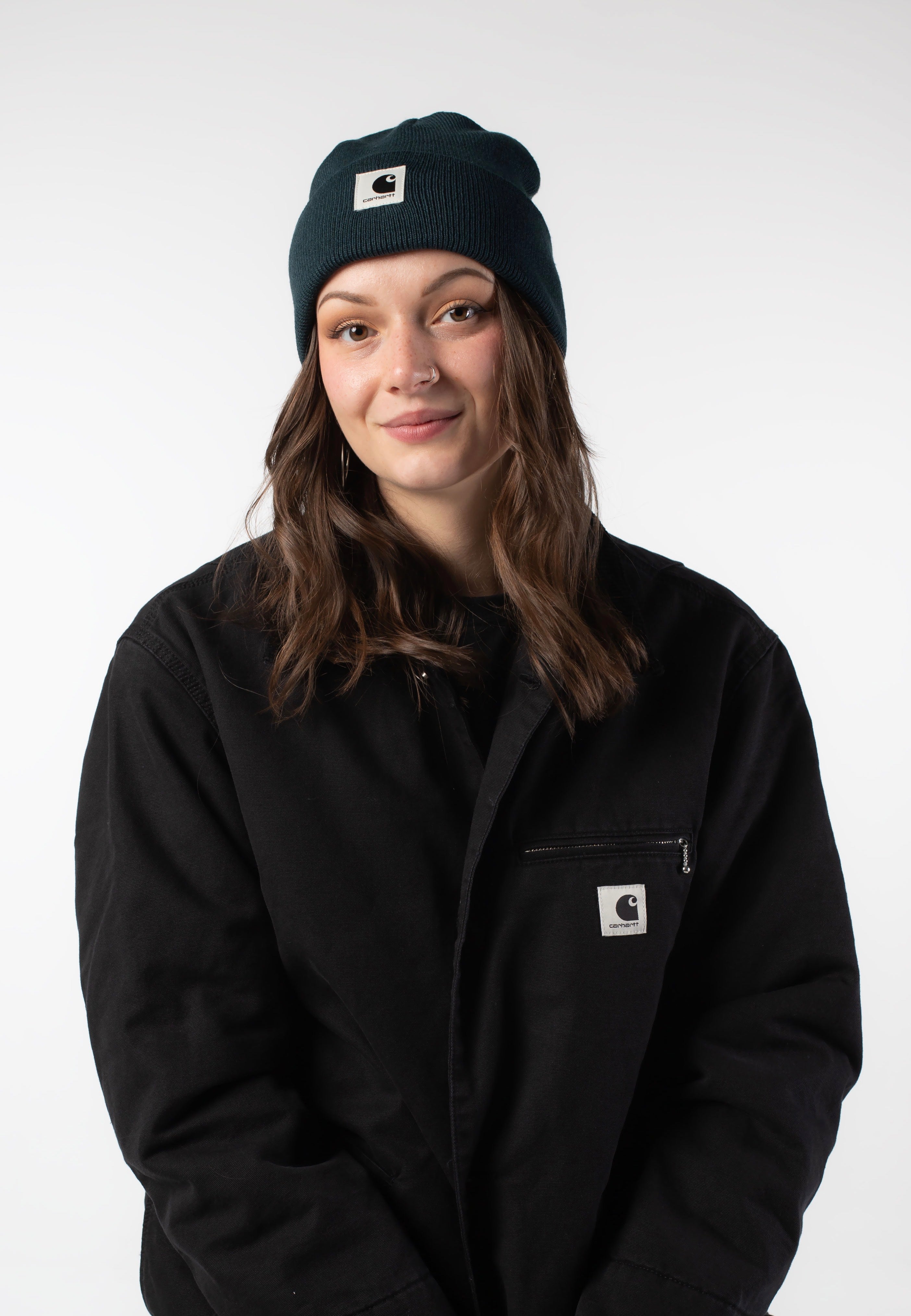 Carhartt WIP - W' Ashley Deep Lagoon - Beanie | Women-Image