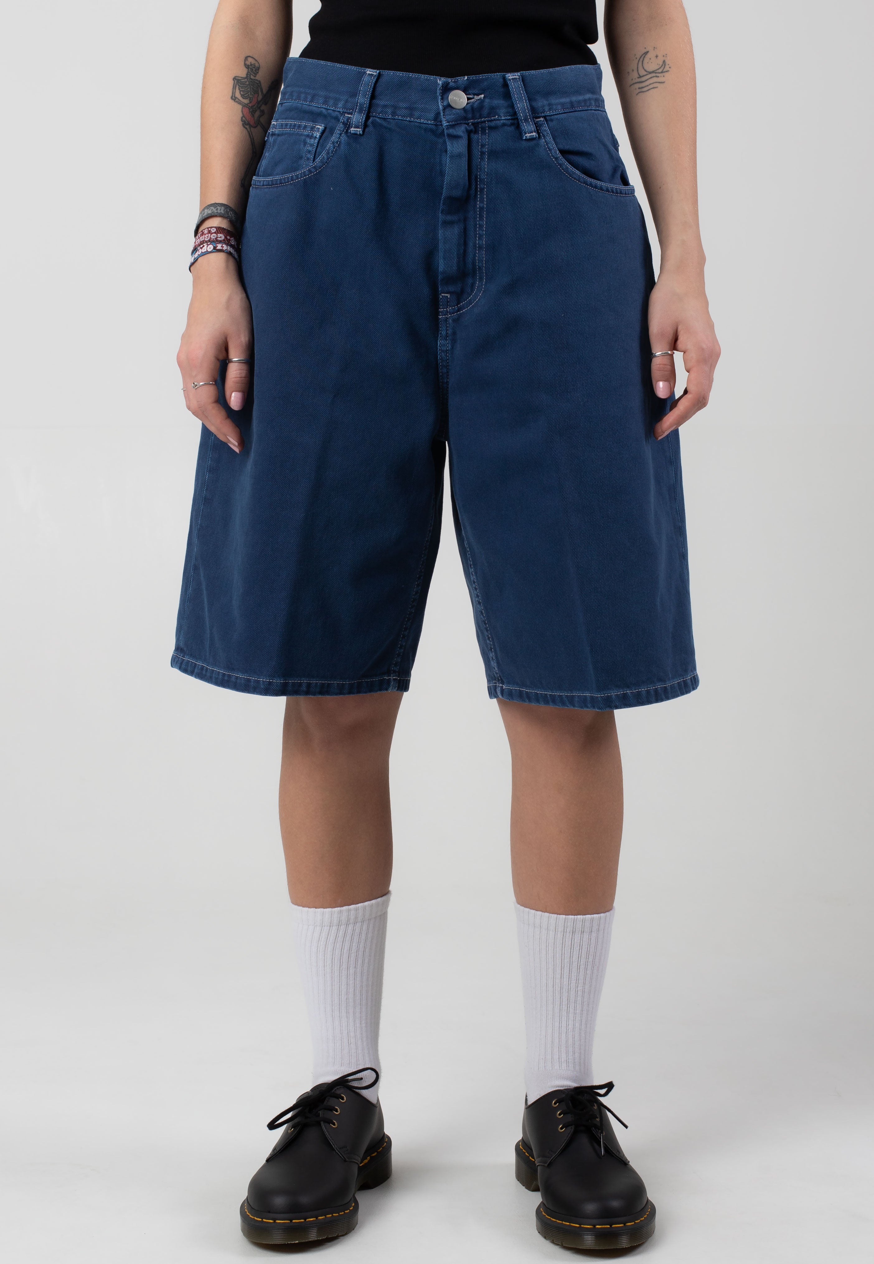 Carhartt WIP - W' Brandon Stone Dyed Ink - Shorts | Women-Image