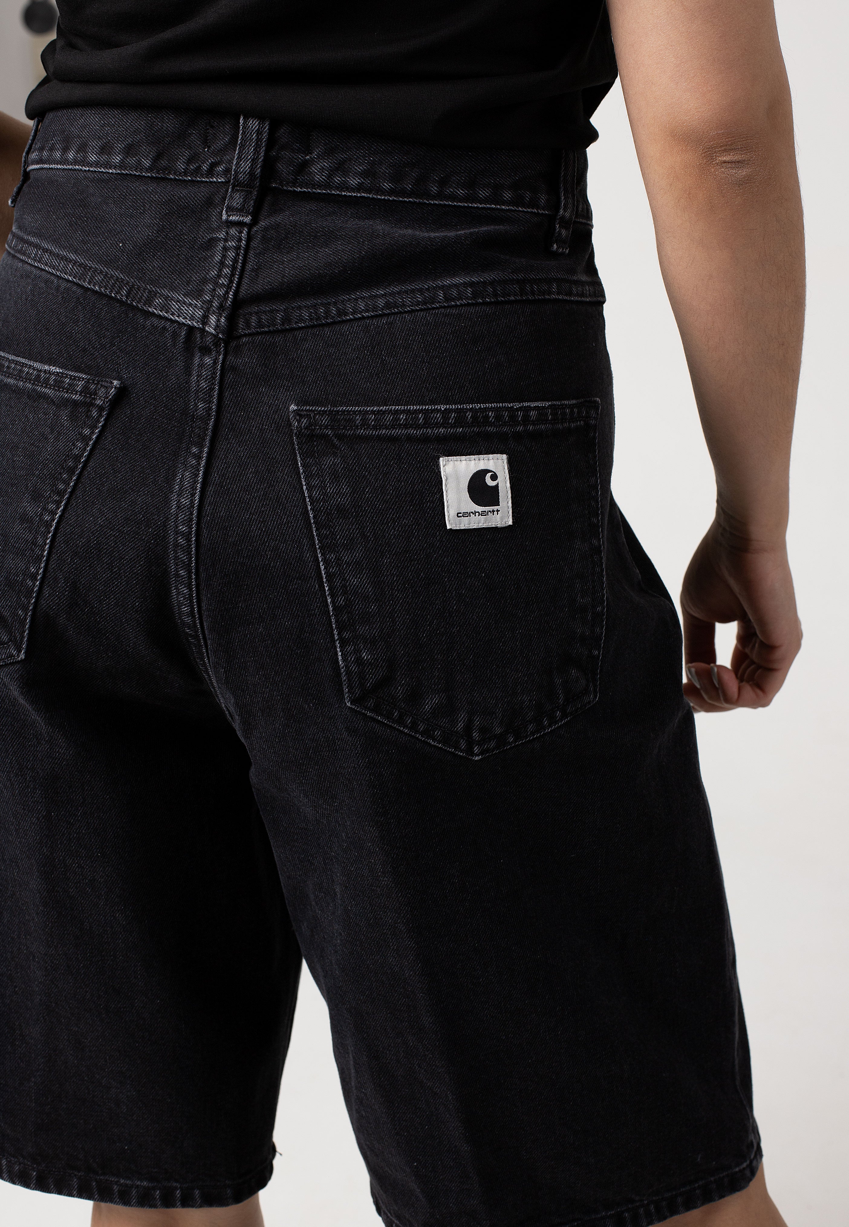 Carhartt WIP - W' Brandon Stone Washed Black - Shorts | Women-Image
