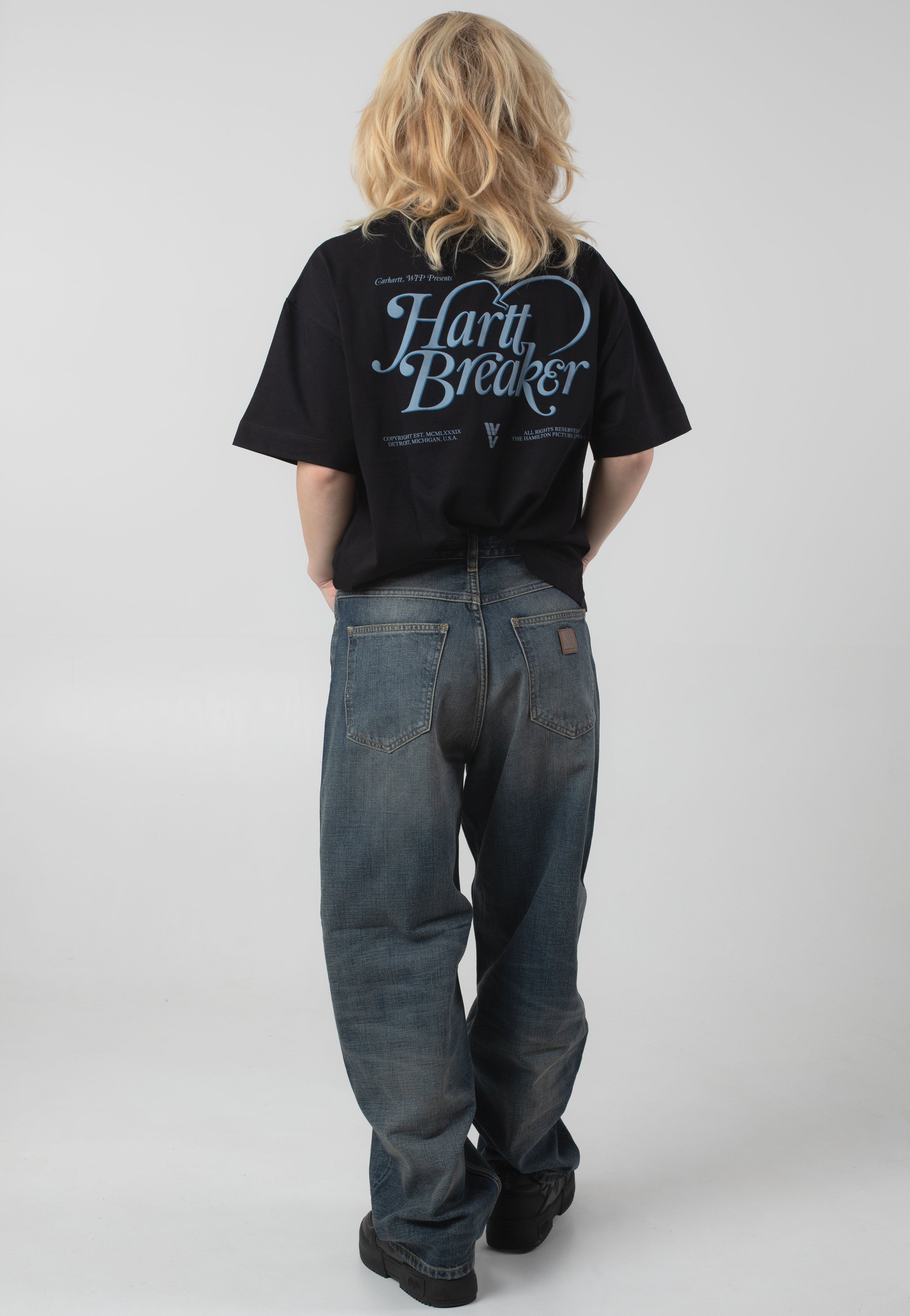 Carhartt WIP - W' Harttbreaker Black - T-Shirt | Women-Image