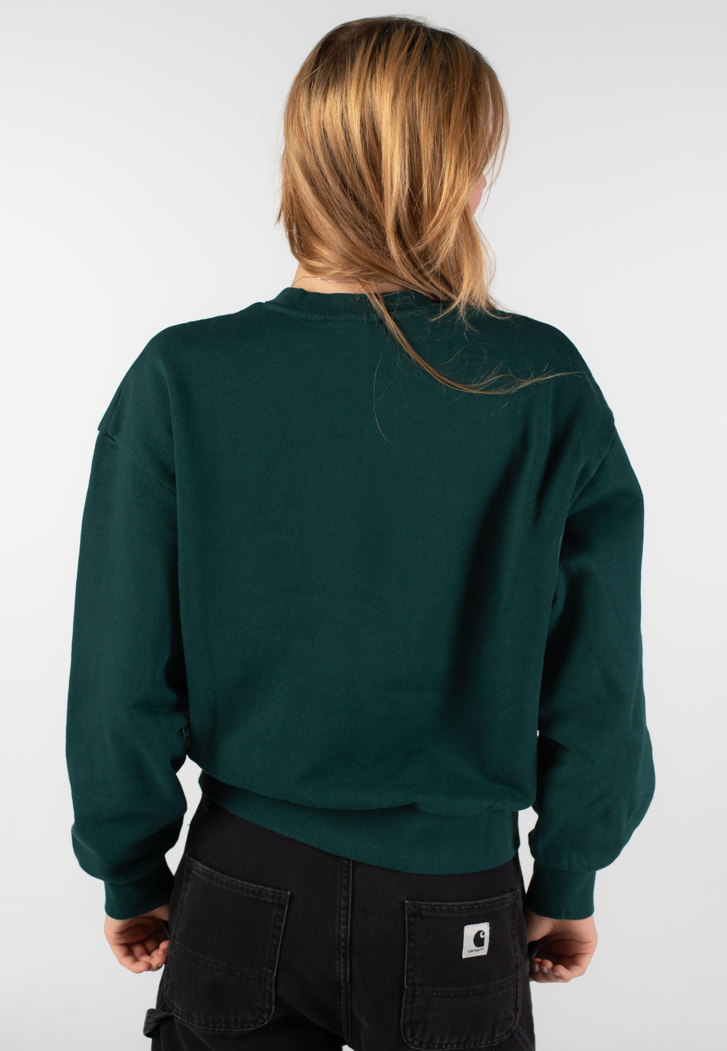 Carhartt WIP - W' Casey Dark Fir/Silver - Sweater | Women-Image
