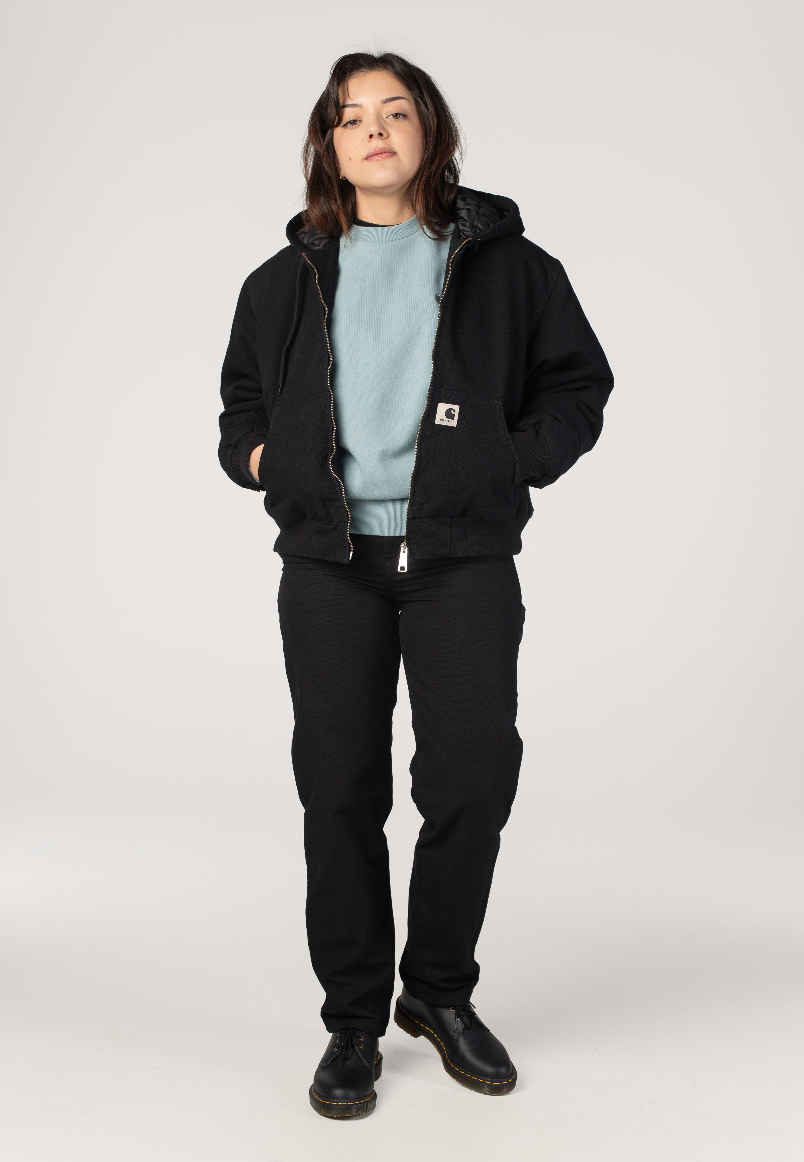 Carhartt WIP - W' Casey Tourmaline/Silver - Sweater | Women-Image