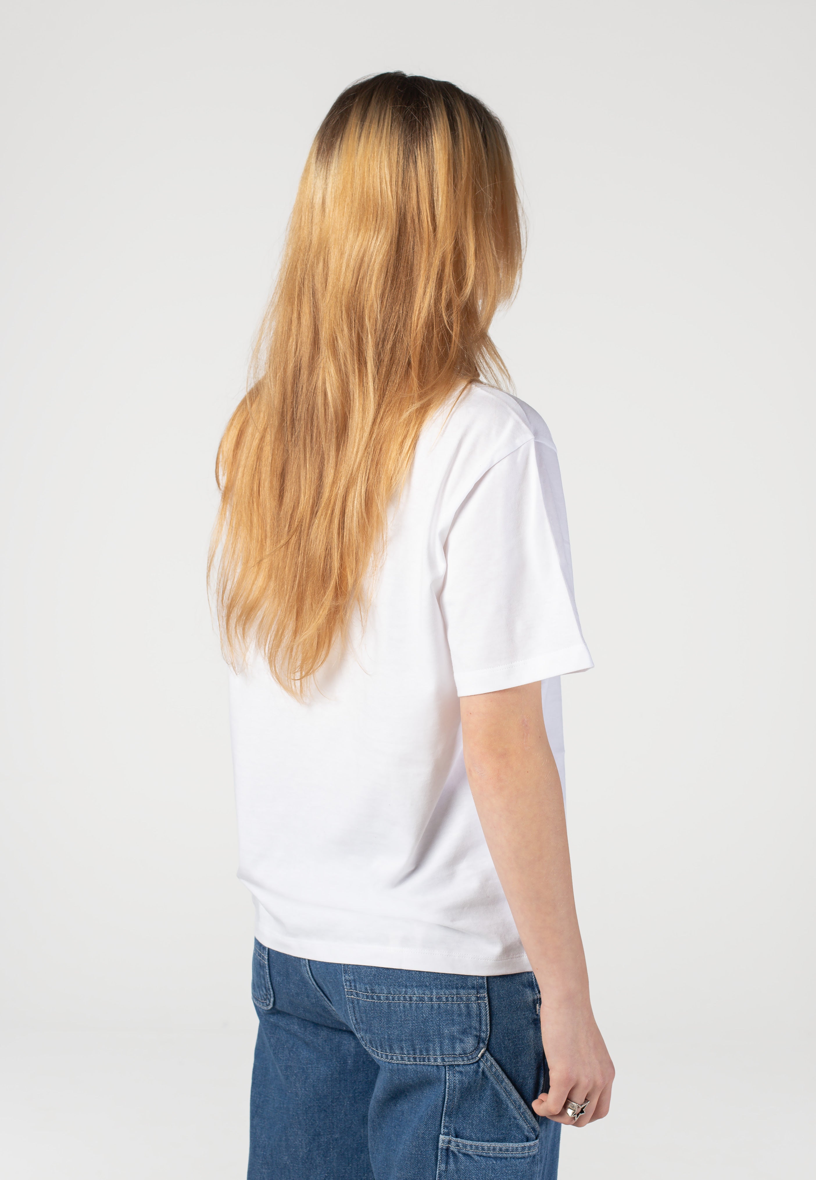 Carhartt WIP - W' Chase White/Gold - T-Shirt | Women-Image