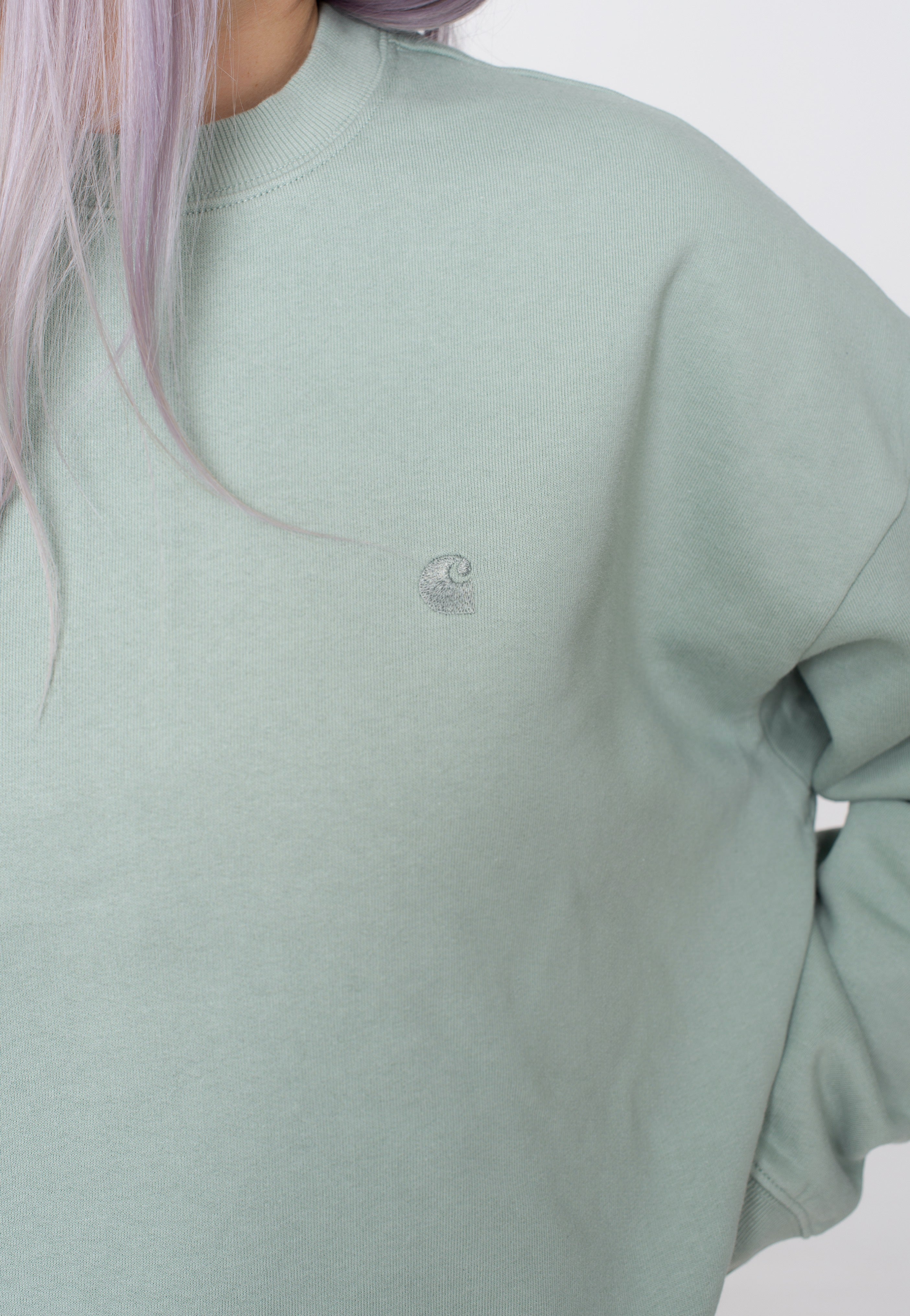 Carhartt WIP - W' Chester Misty Sage - Sweater | Women-Image