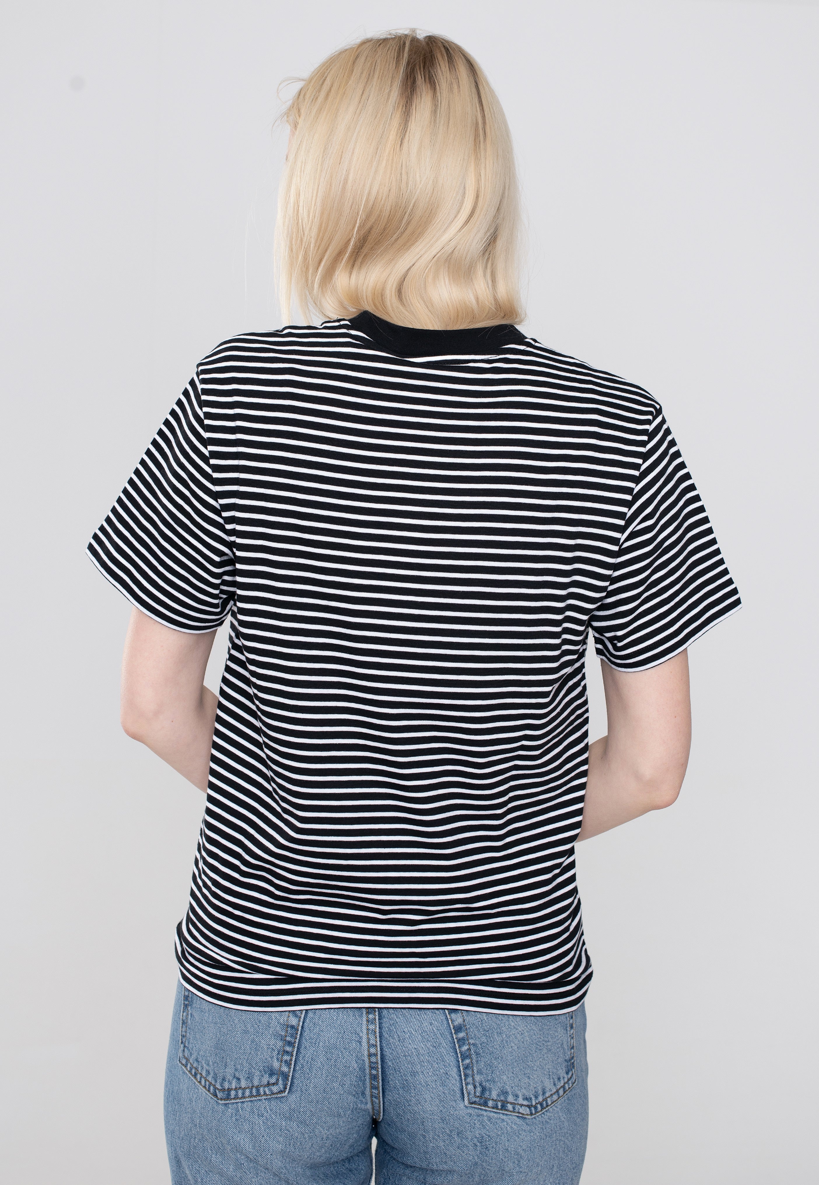 Carhartt WIP - W' Coleen Coleen Stripe Black/White - T-Shirt | Women-Image