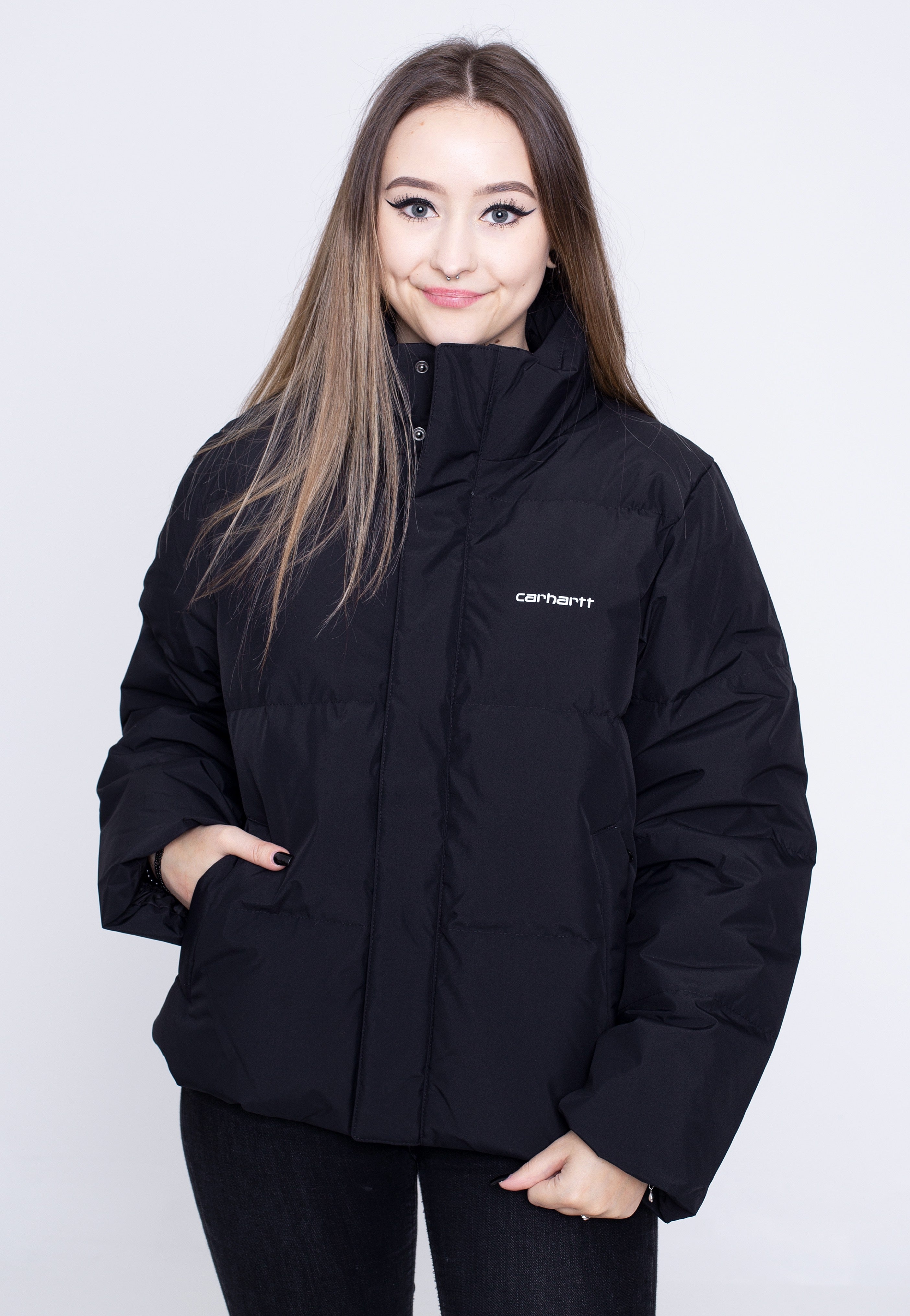 Carhartt WIP - W' Dani Black/White - Jacket | Women-Image
