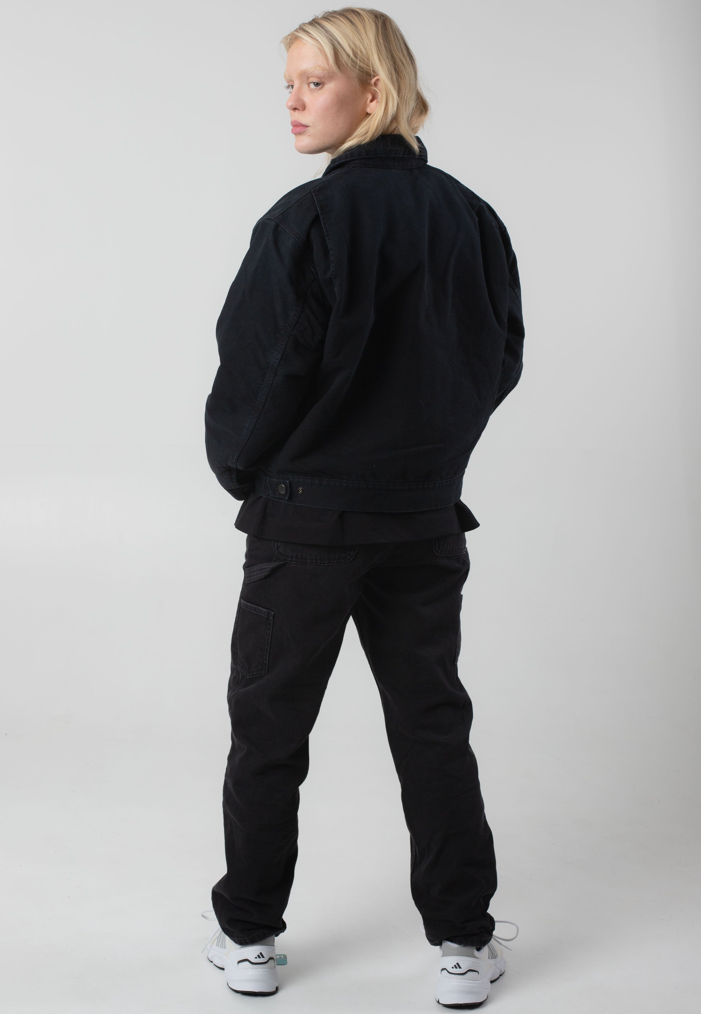 Carhartt WIP - W' Dayton Stone Canvas Black - Jacket | Women-Image