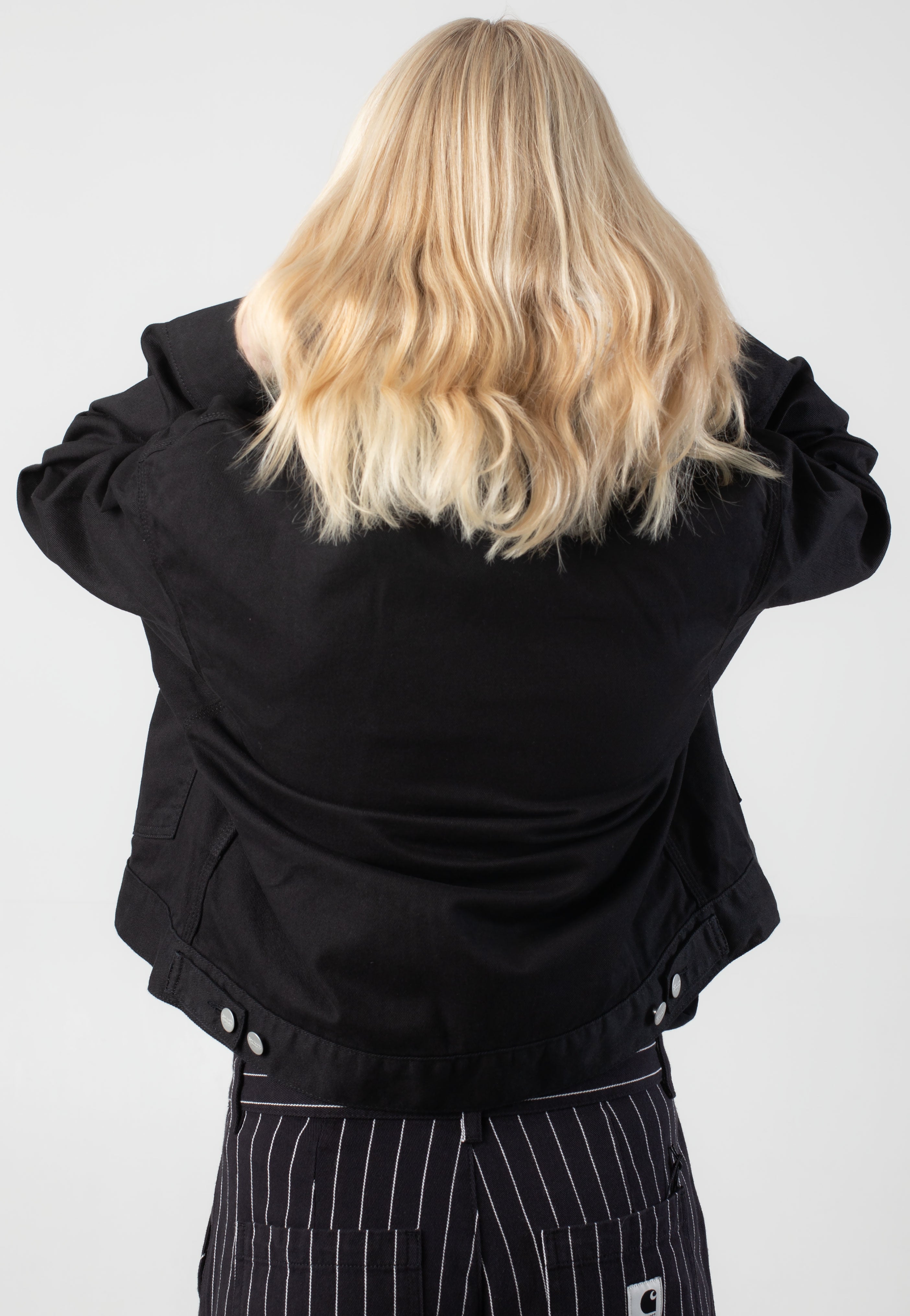 Carhartt WIP - W' Drewe Rinsed Black - Jacket | Women-Image