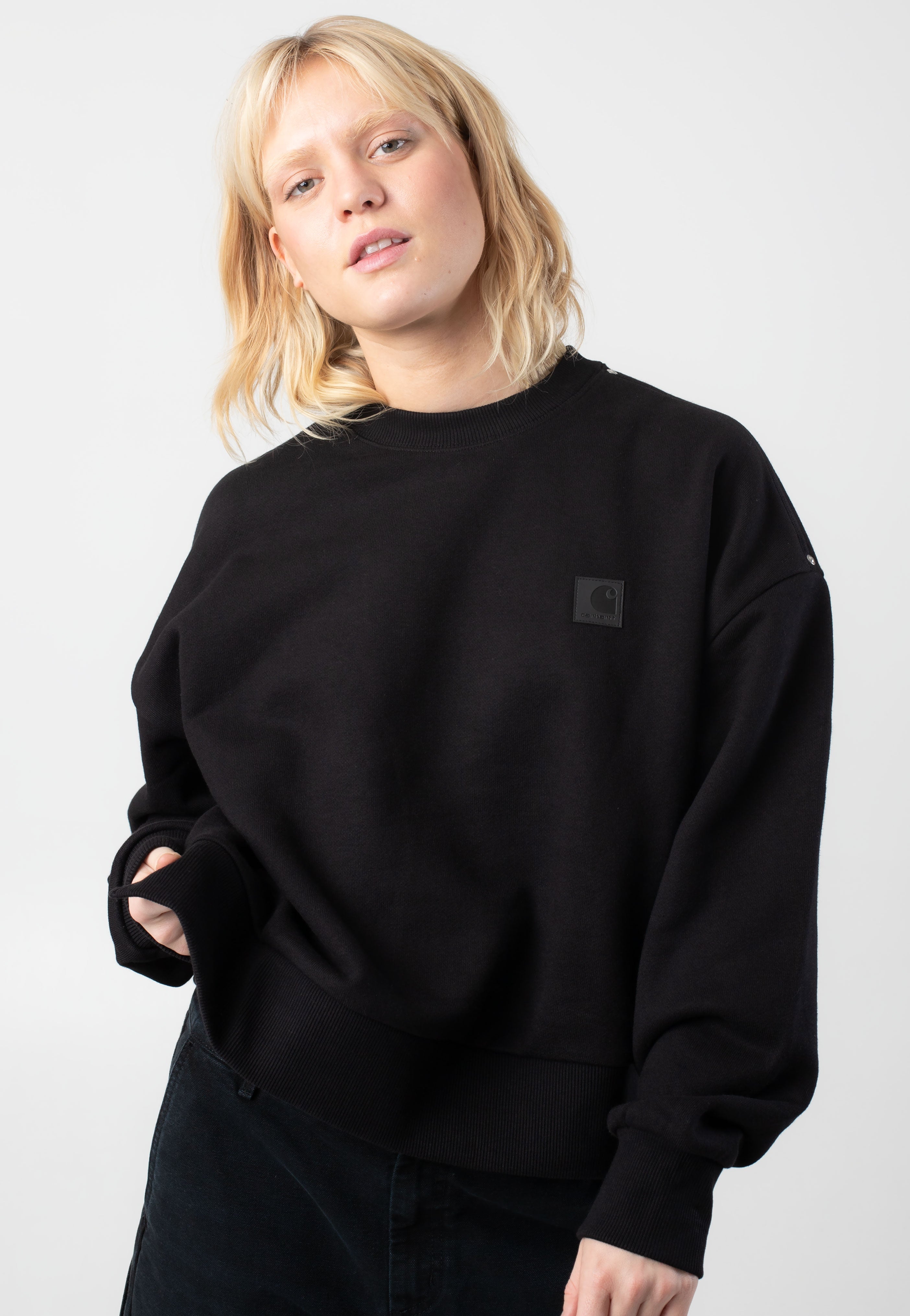 Carhartt WIP - W' Eldon Black - Sweater | Women-Image