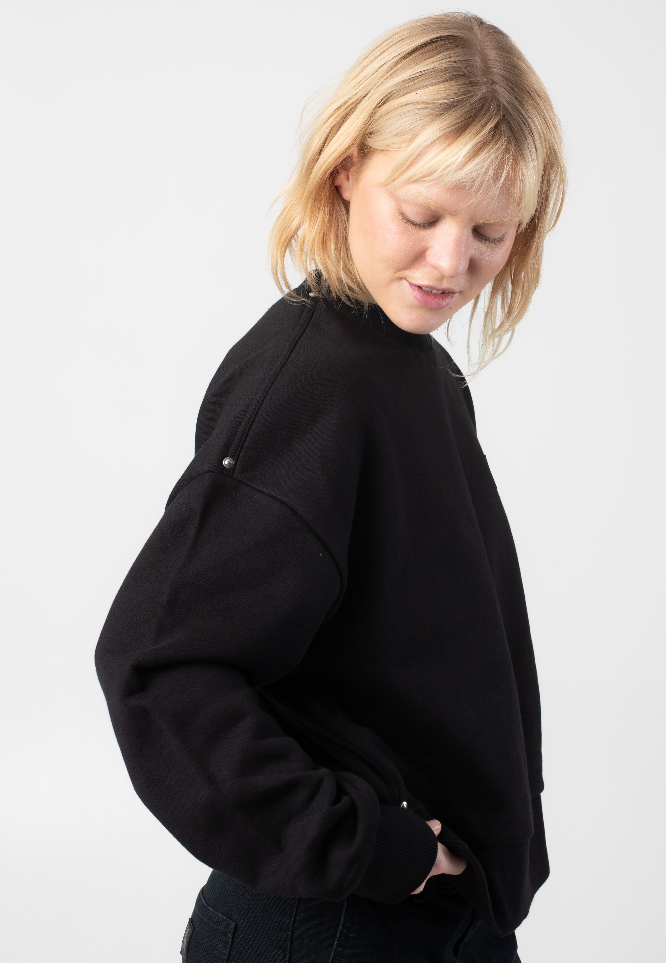 Carhartt WIP - W' Eldon Black - Sweater | Women-Image