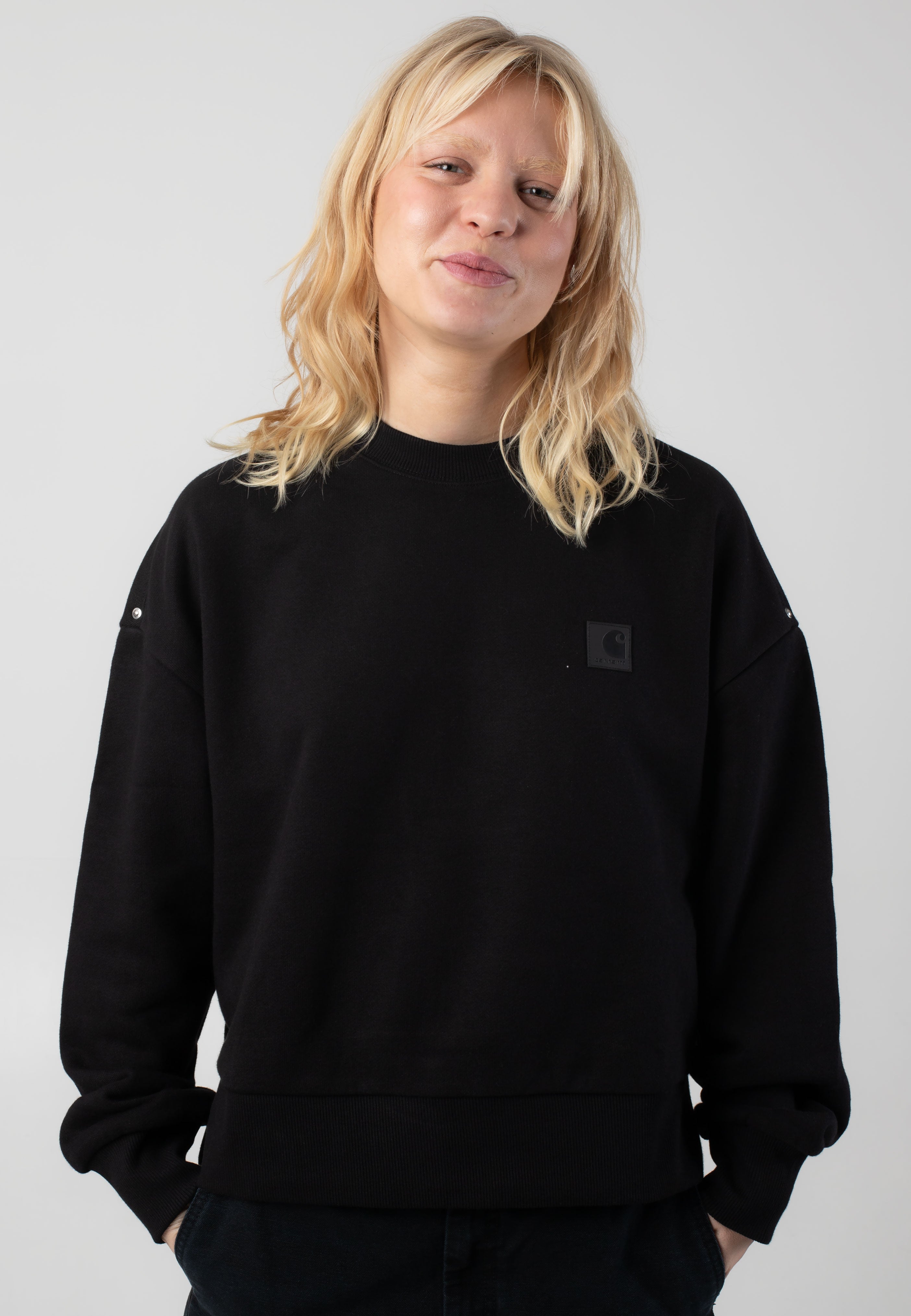 Carhartt WIP - W' Eldon Black - Sweater | Women-Image