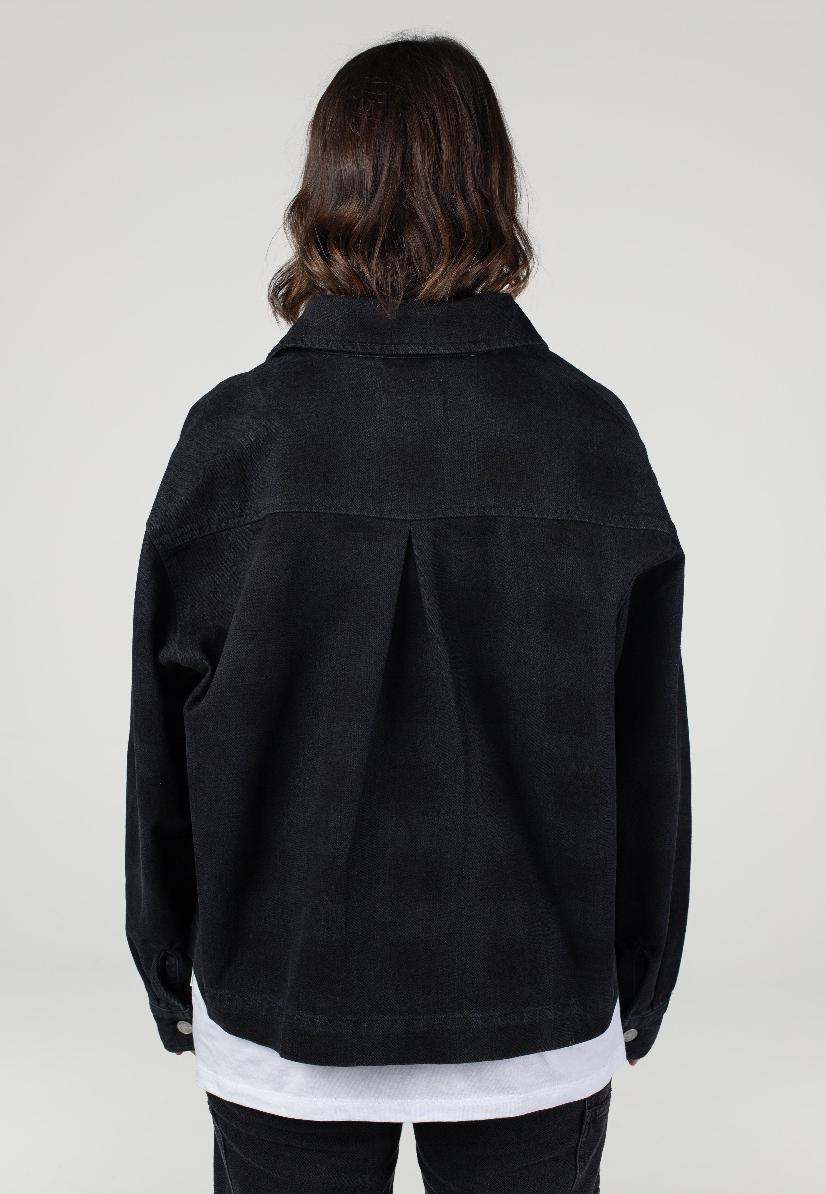 Carhartt WIP - W' Everson Stone Washed Print Black - Jacket | Women-Image