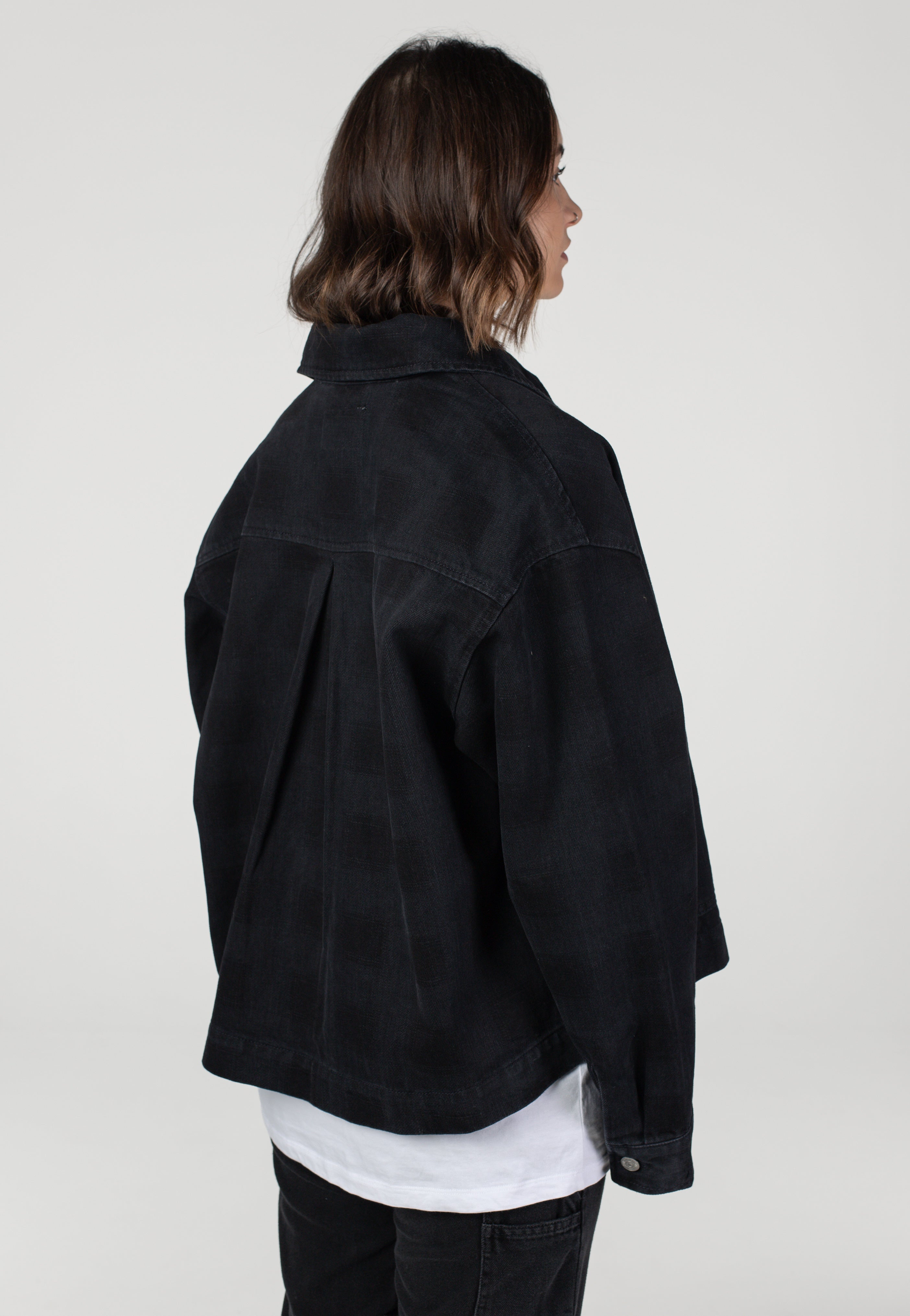 Carhartt WIP - W' Everson Stone Washed Print Black - Jacket | Women-Image