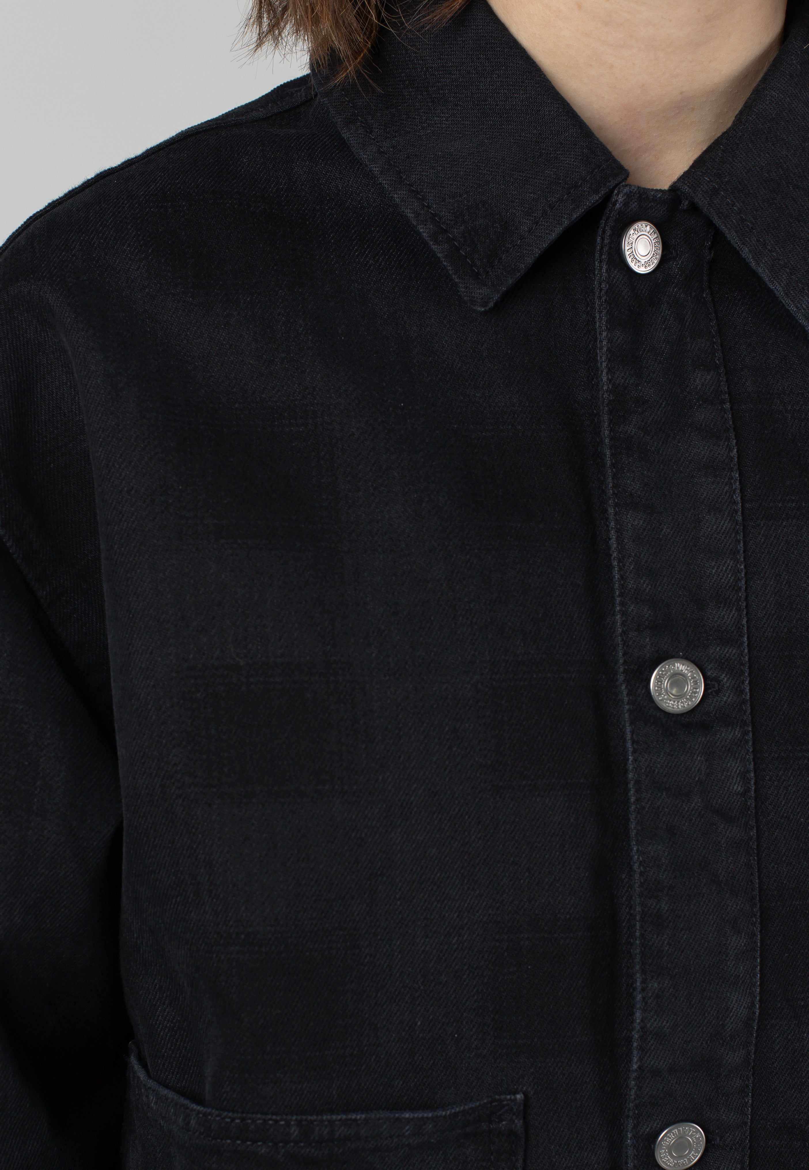 Carhartt WIP - W' Everson Stone Washed Print Black - Jacket | Women-Image