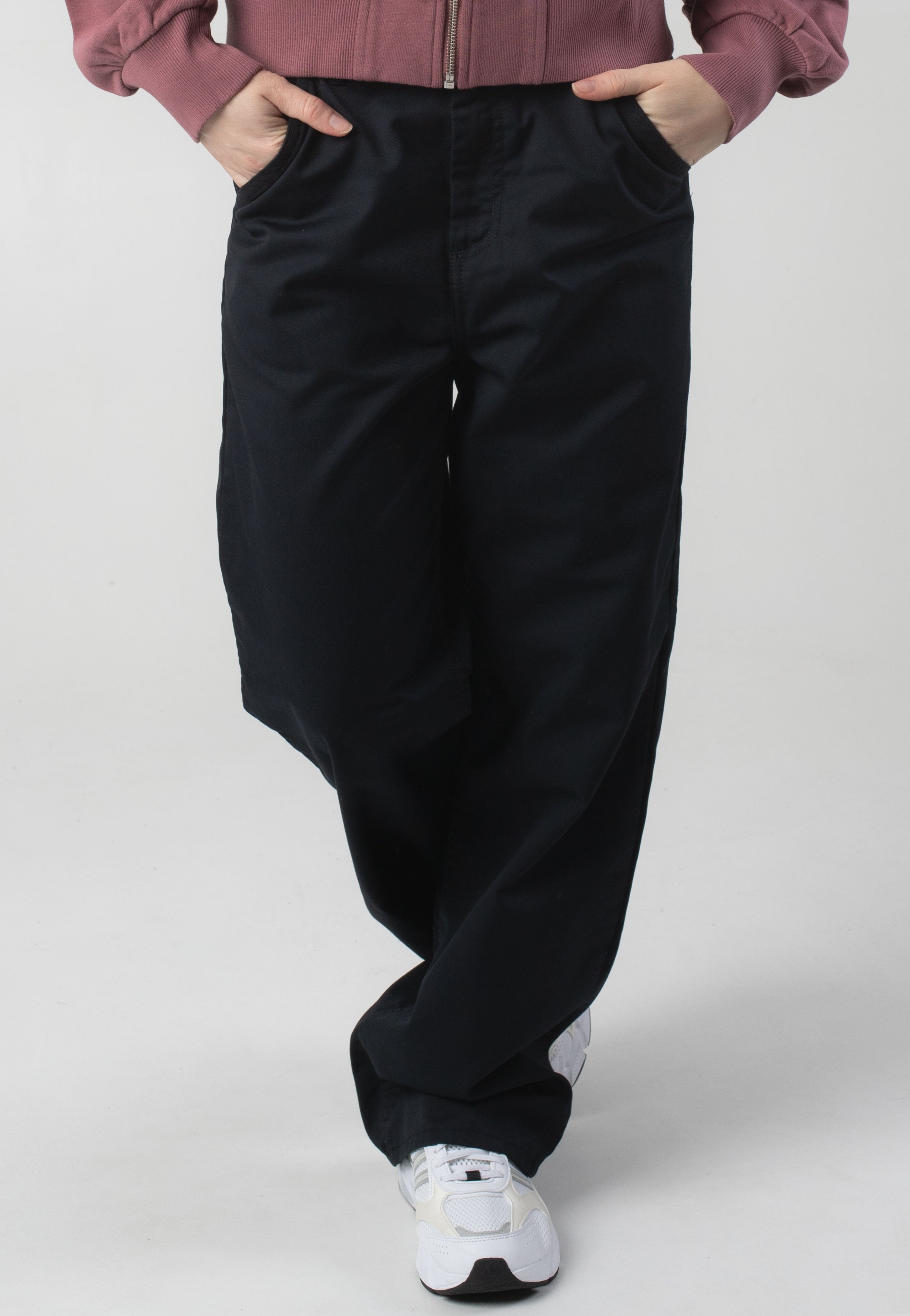 Carhartt WIP - W' Simple Rinsed Black - Pants | Women-Image
