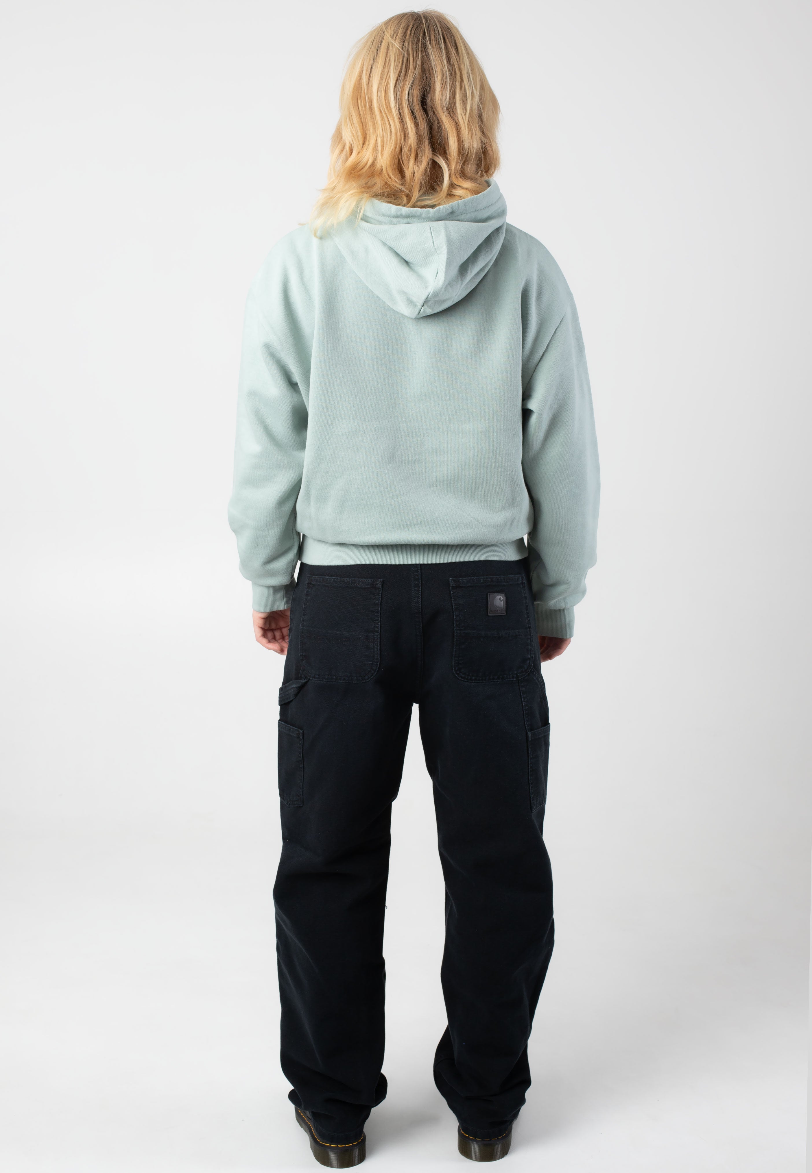 Carhartt WIP - W' Hooded Casey Frosted Green/Silver - Hoodie | Women-Image