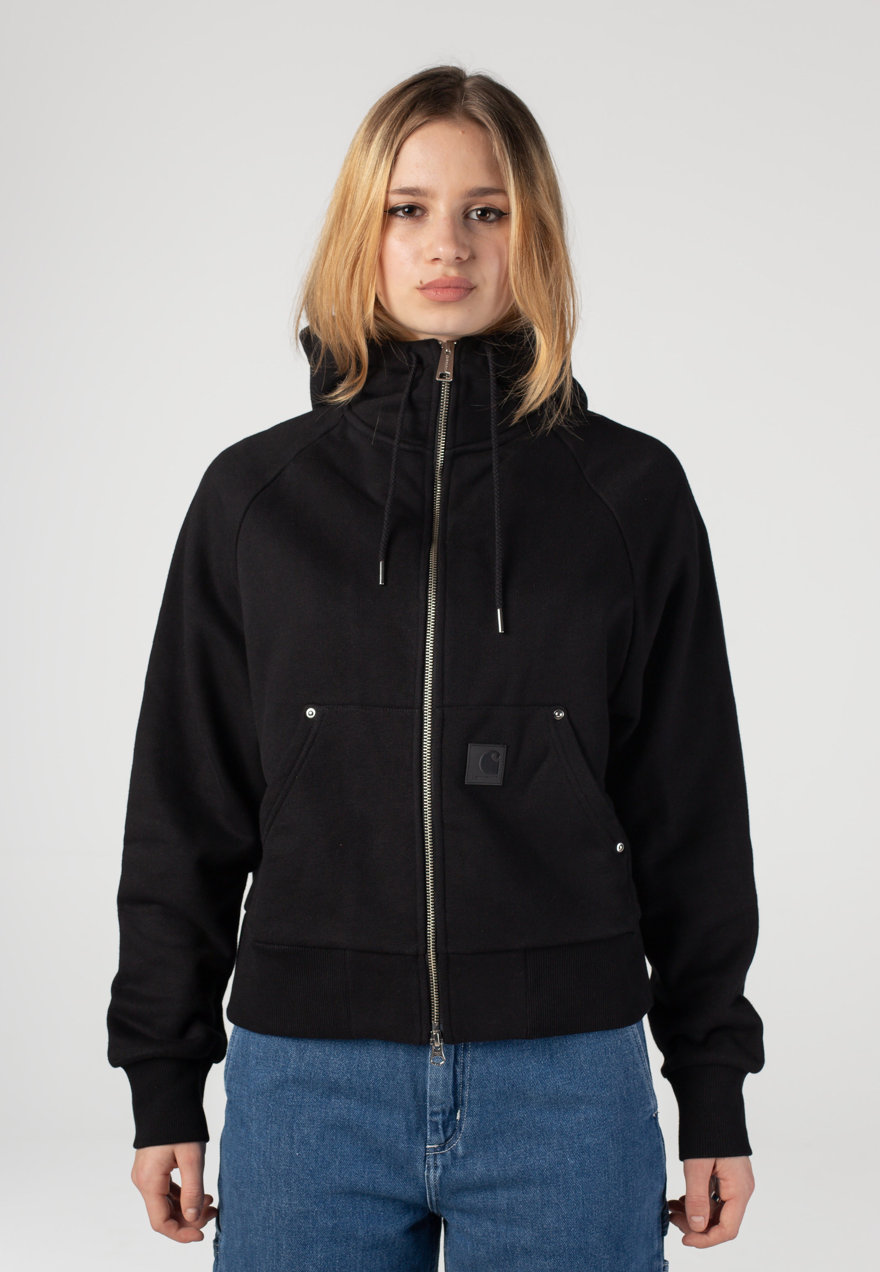 Carhartt WIP - W' Hooded Eldon Black - Jacket | Women-Image