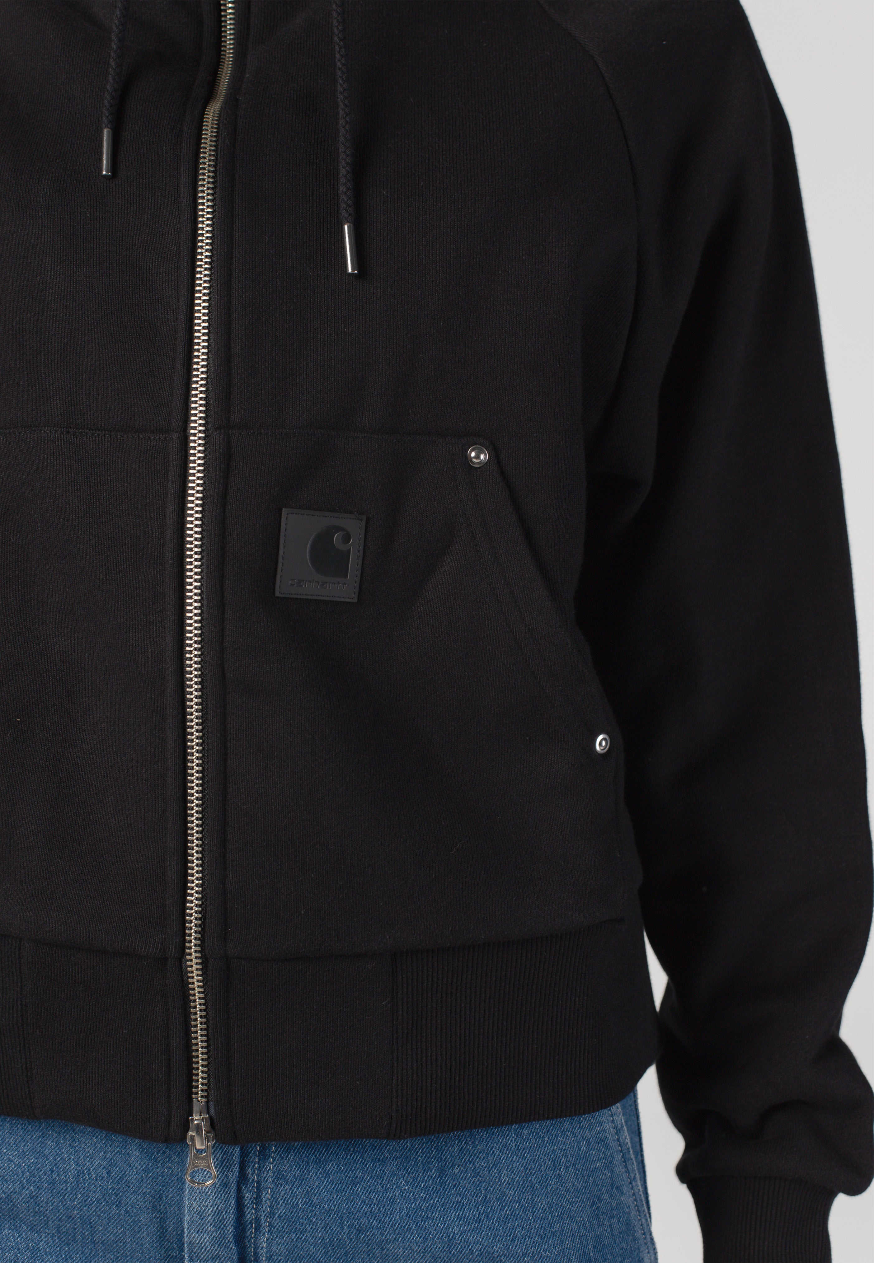 Carhartt WIP - W' Hooded Eldon Black - Jacket | Women-Image