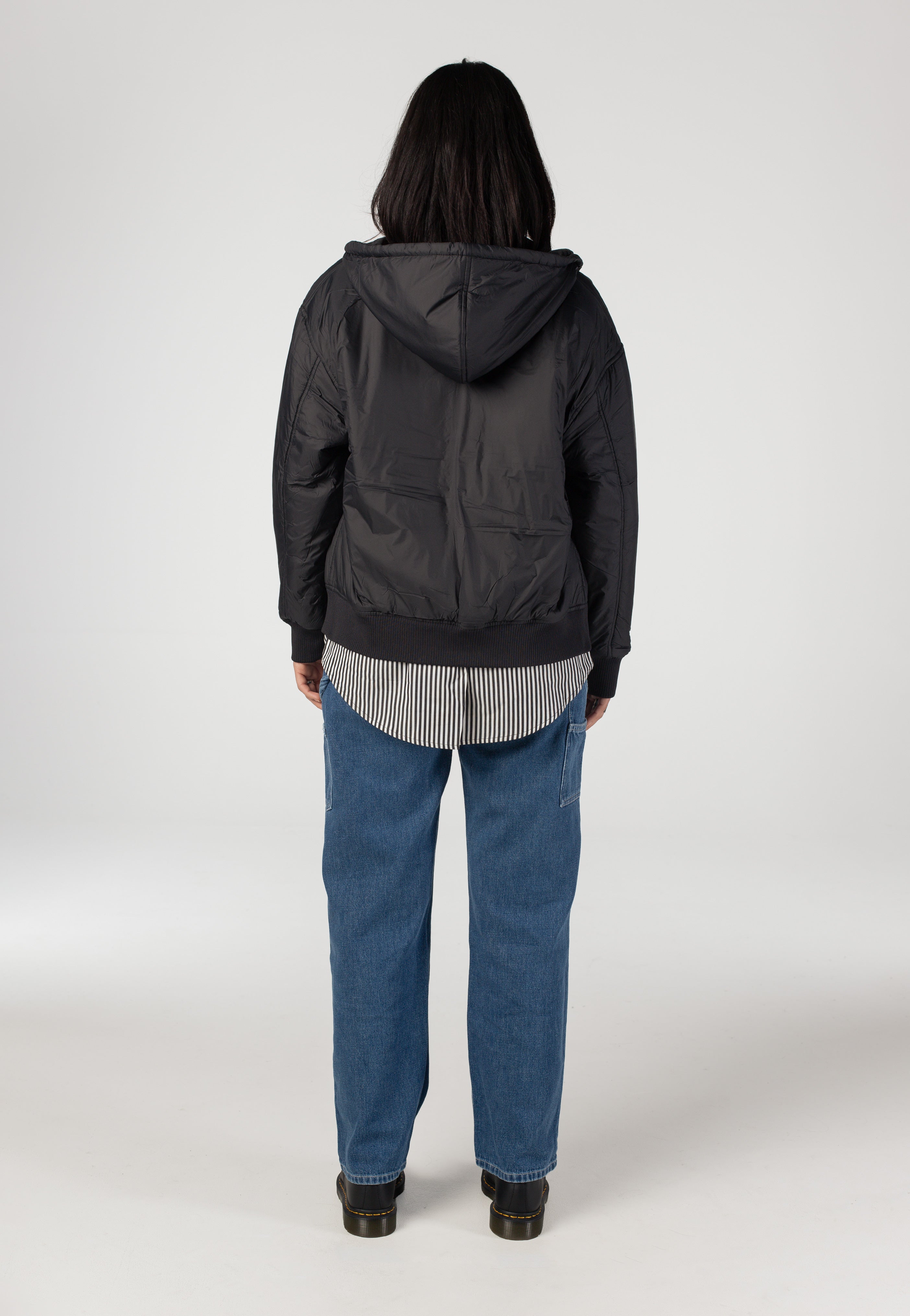 Carhartt WIP - W' Hooded Gadd Black - Jacket | Women-Image