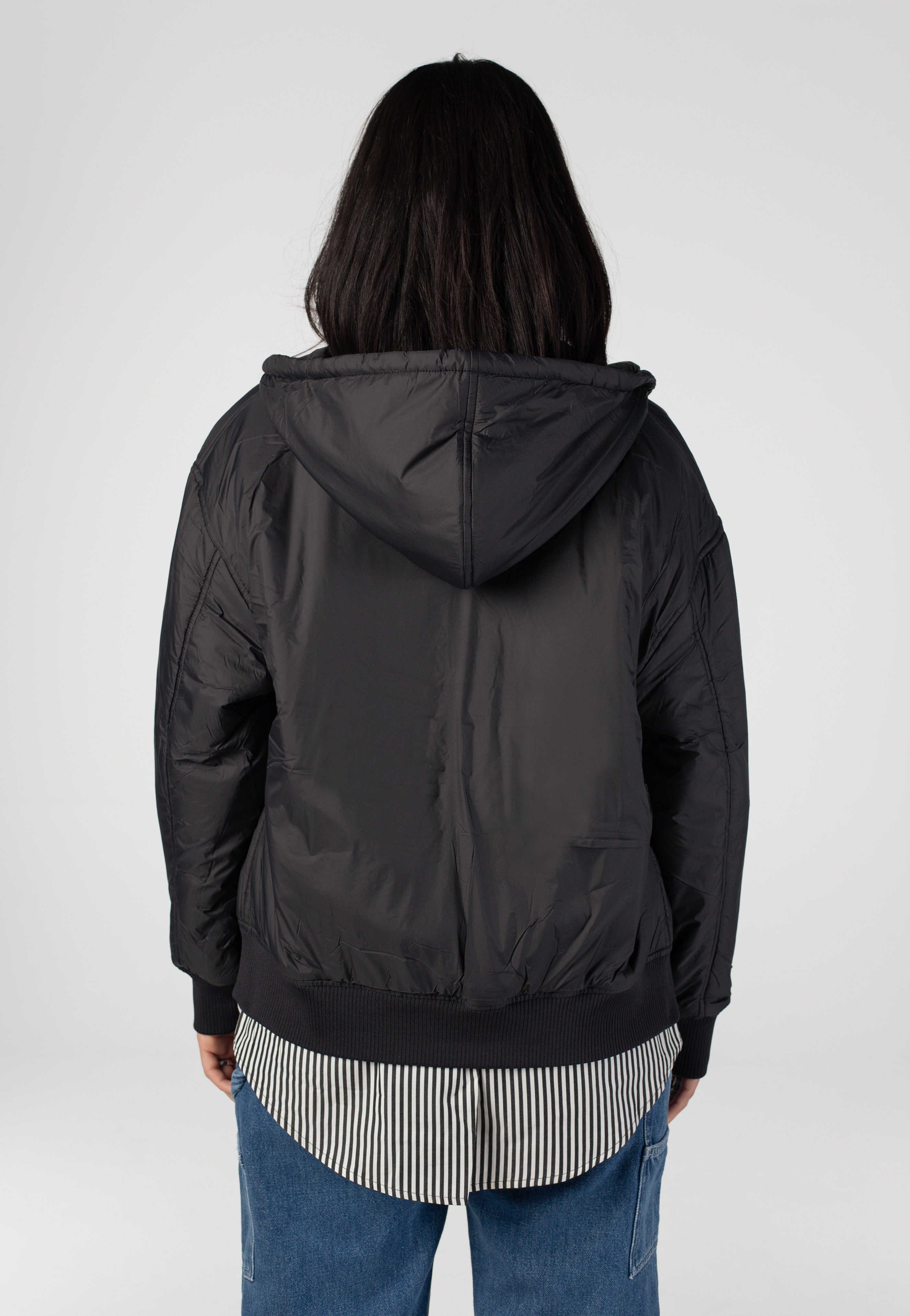 Carhartt WIP - W' Hooded Gadd Black - Jacket | Women-Image
