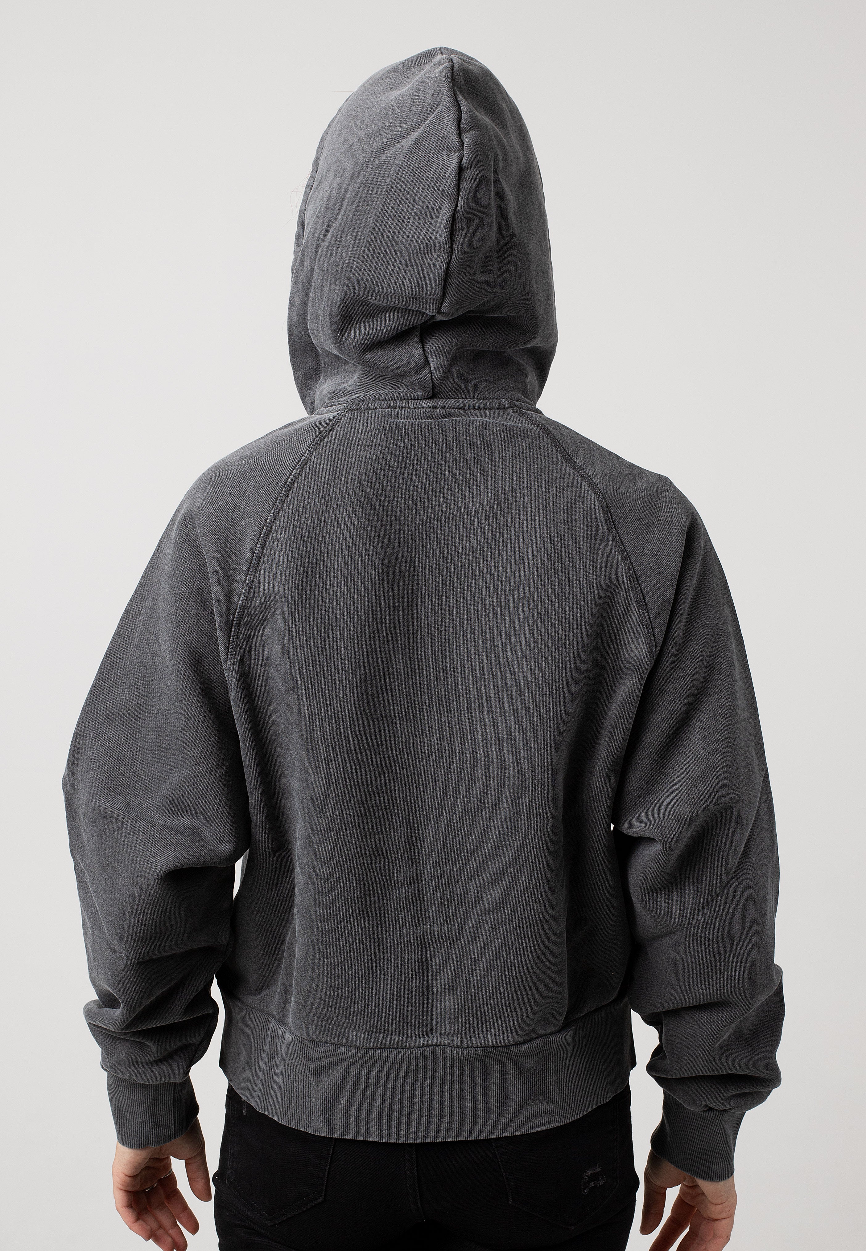 Carhartt WIP - W' Hooded Taos Garment Dyed Flint - Zipper | Women-Image