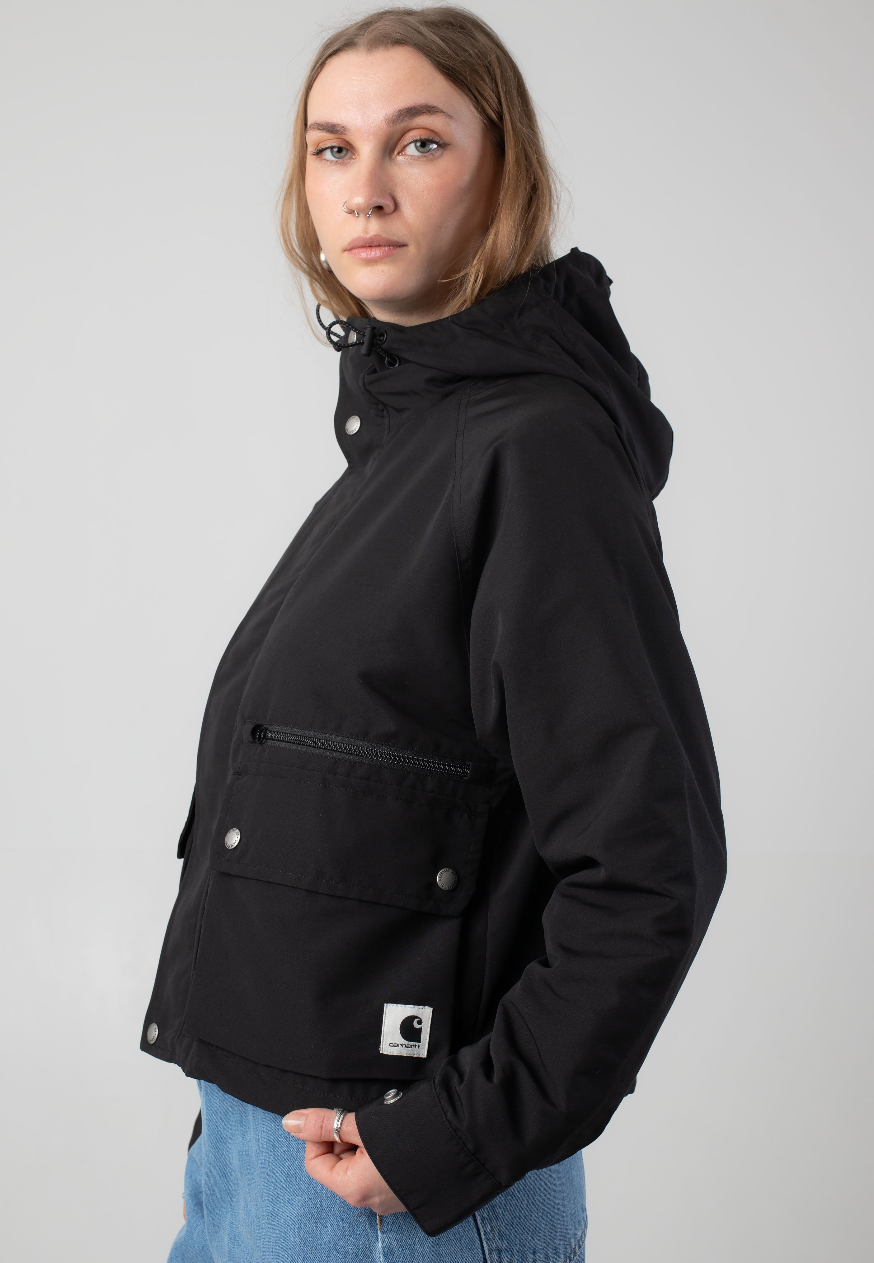 Carhartt WIP - W' Irwin Black - Jacket | Women-Image